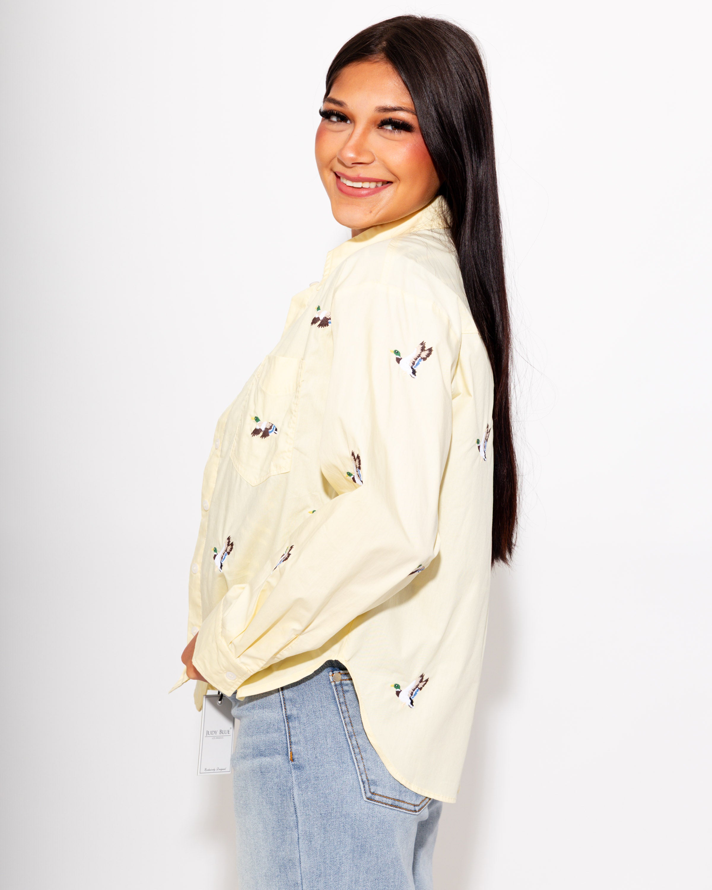 Duck Season Button Up Top