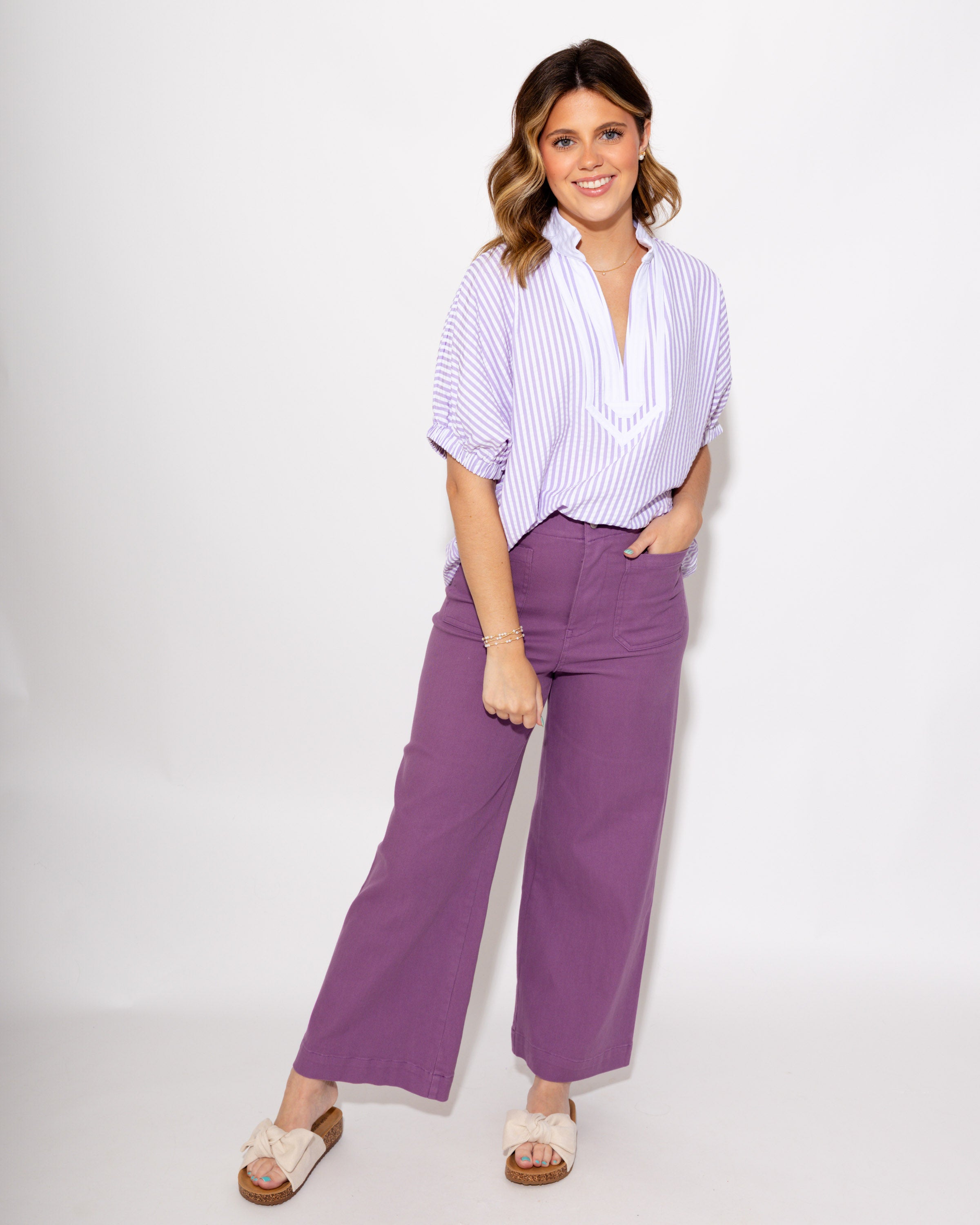 The Go-To Pant in Sugar Plum