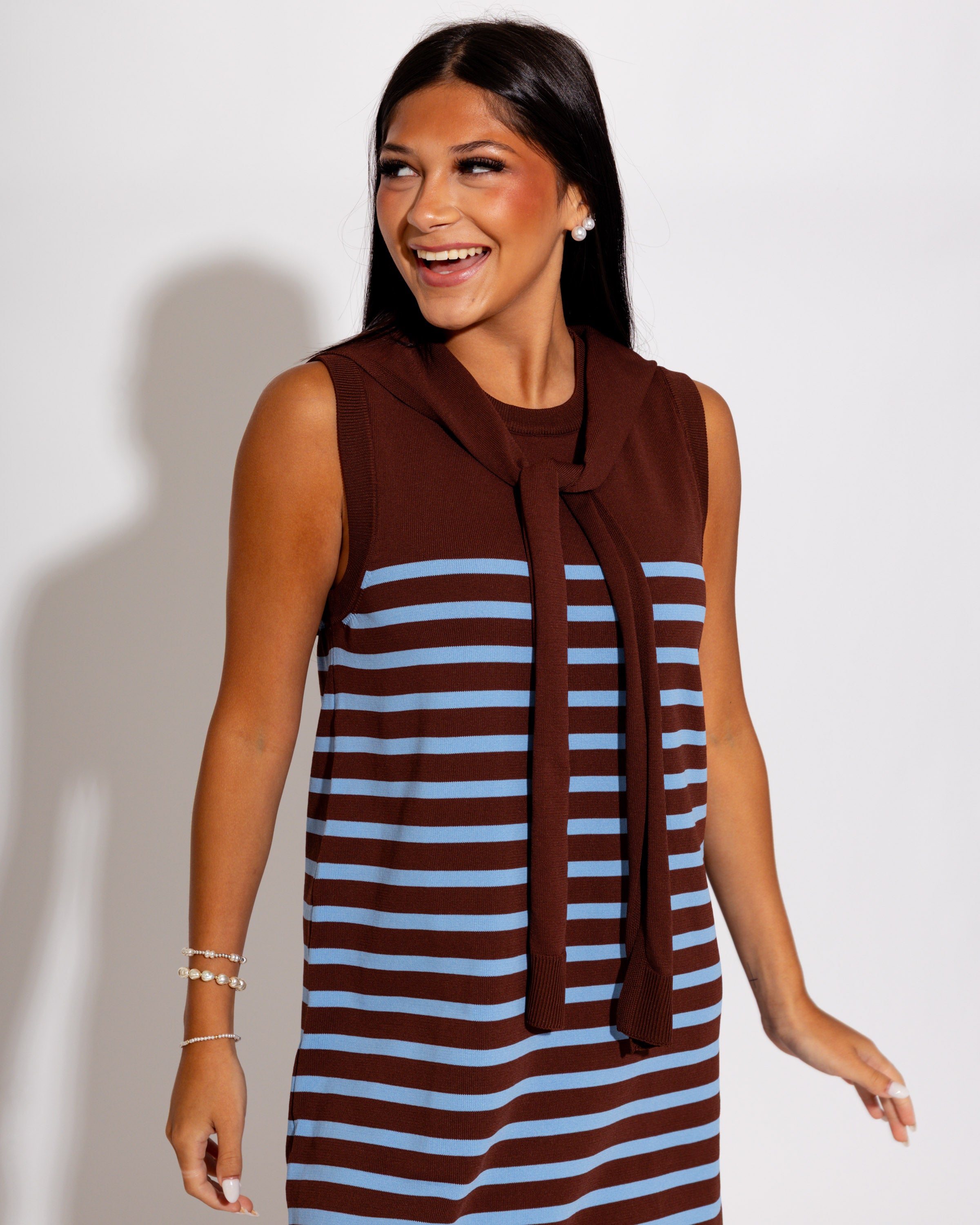 Modern Striped Mini