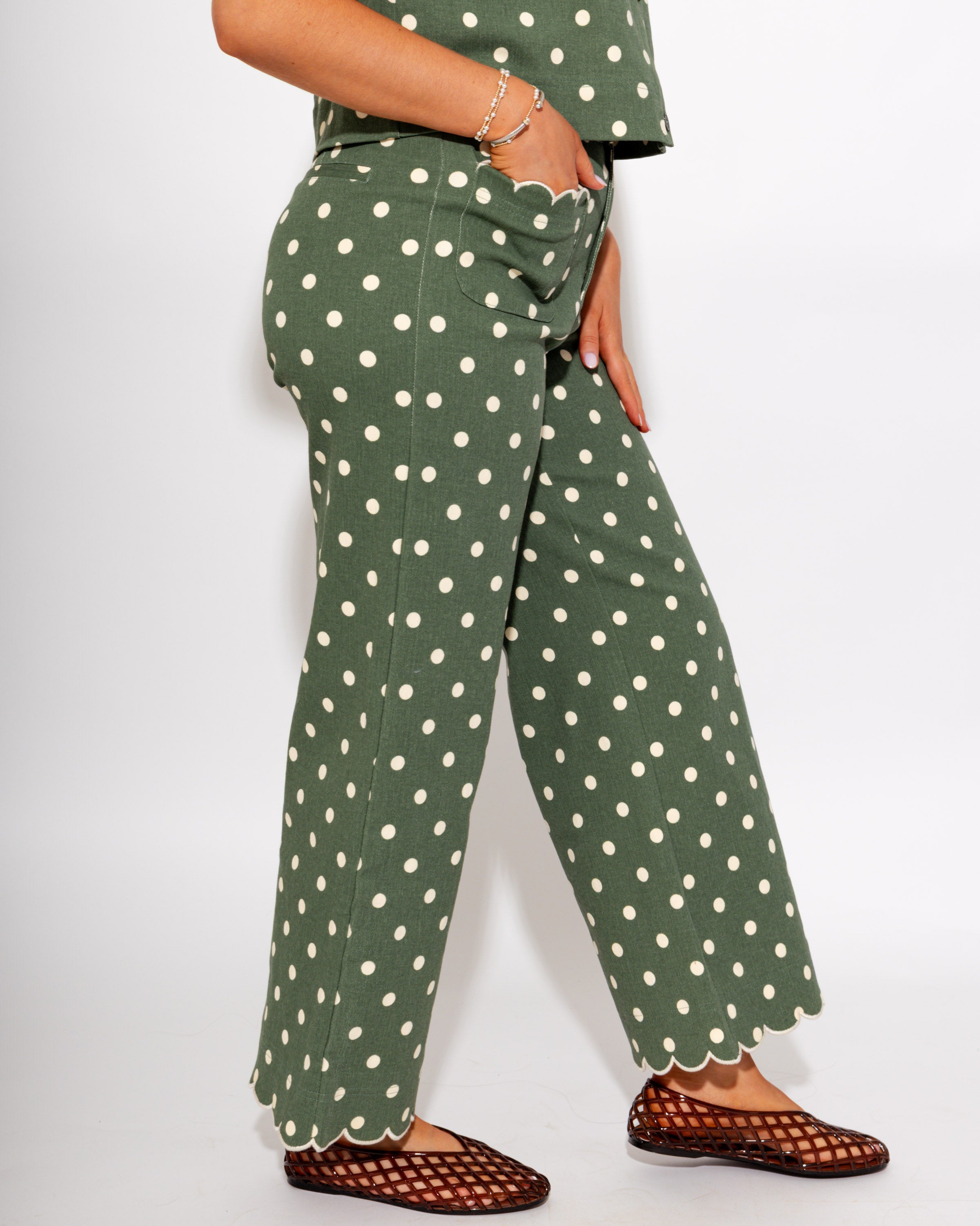 The Dot Darling Top & Pants Set