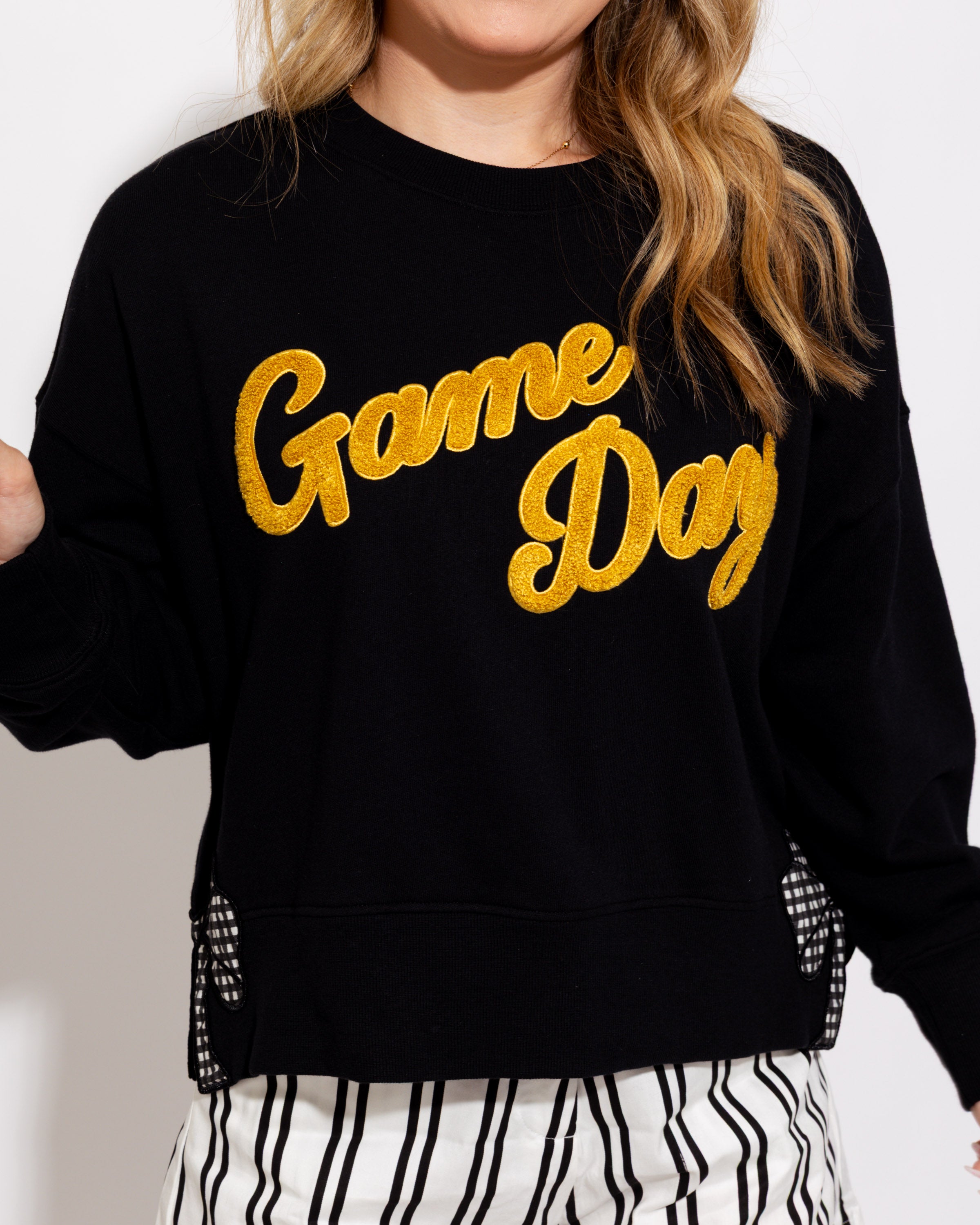 Game Day Sweatshirt in Black