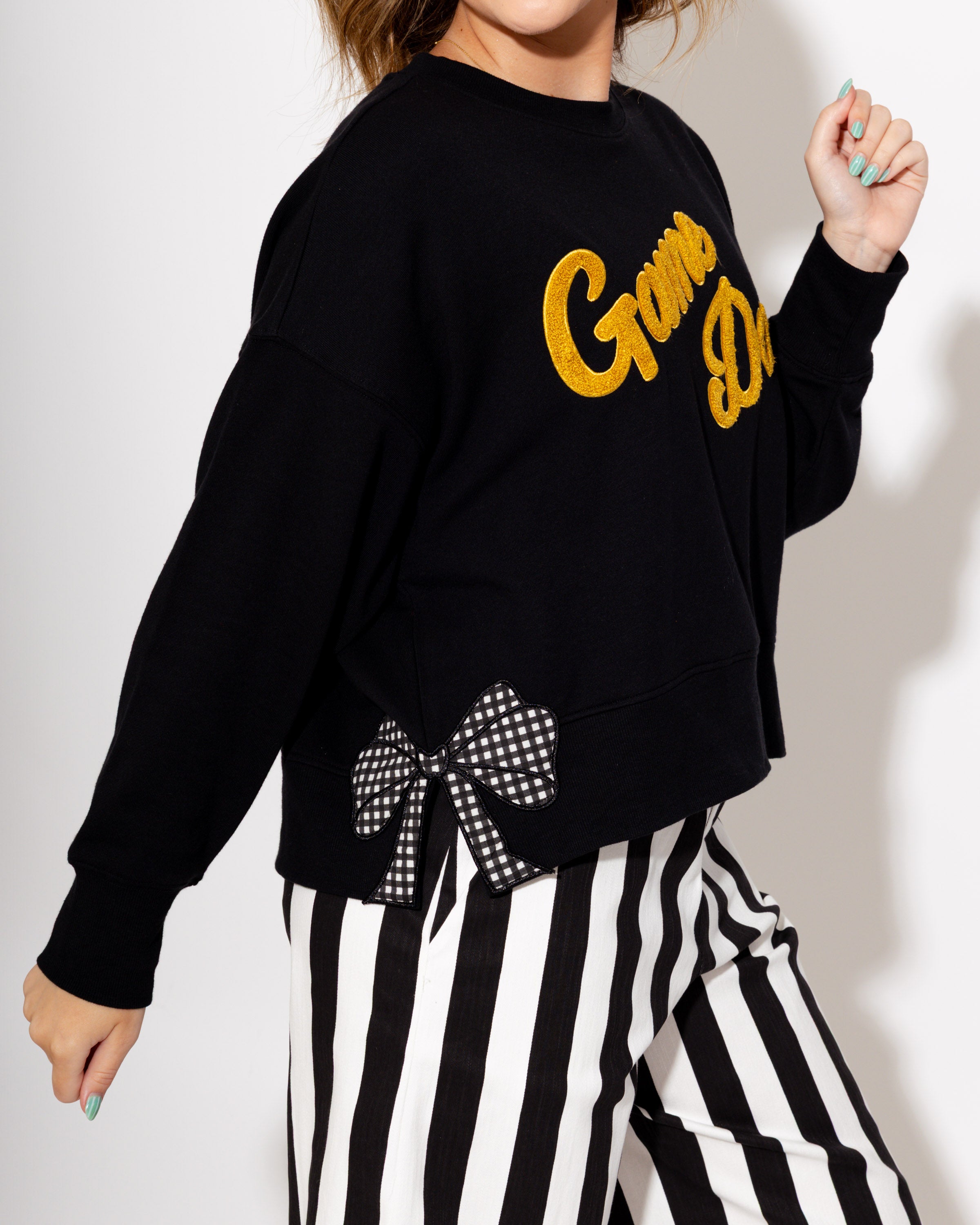 Game Day Sweatshirt in Black
