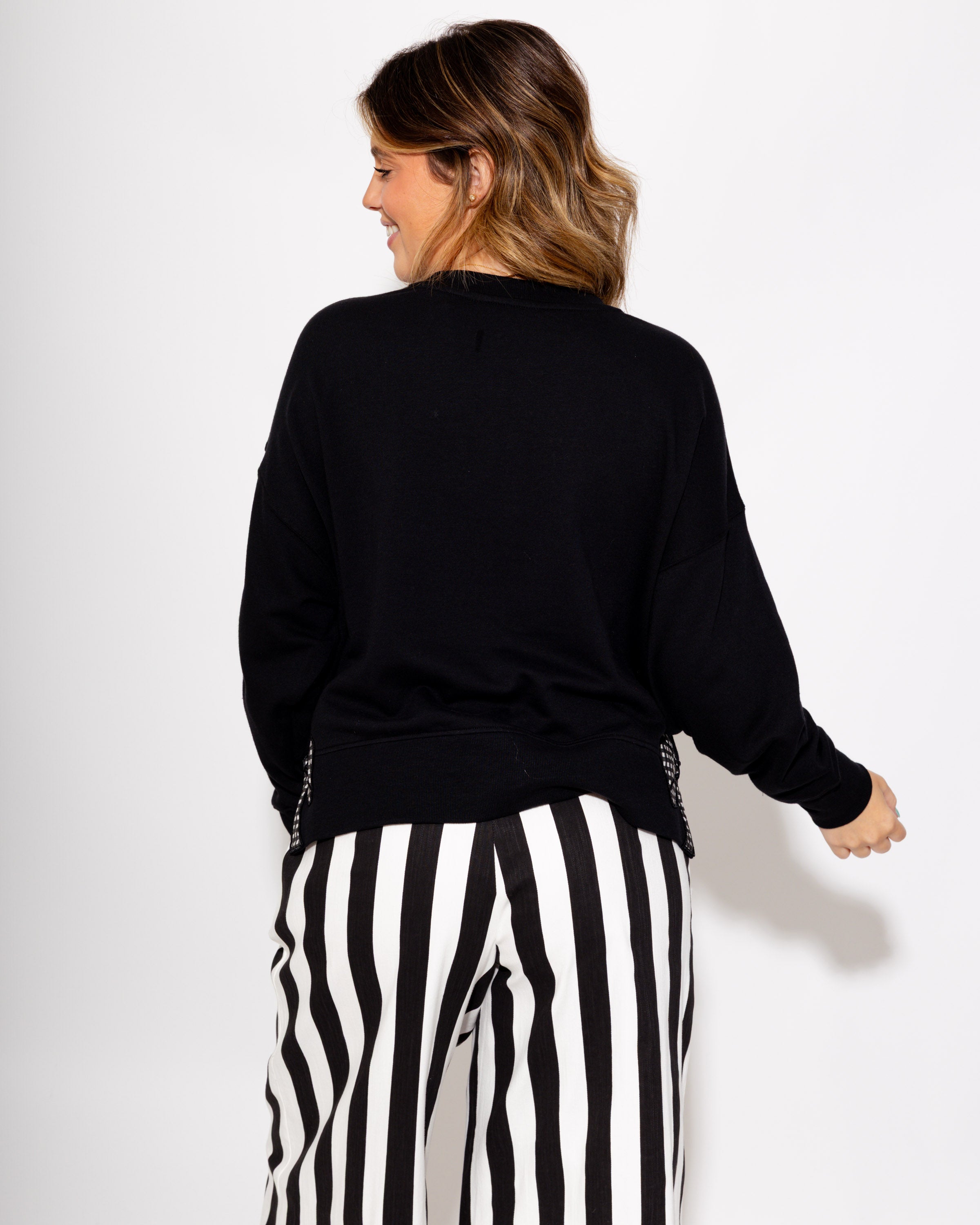 Game Day Sweatshirt in Black