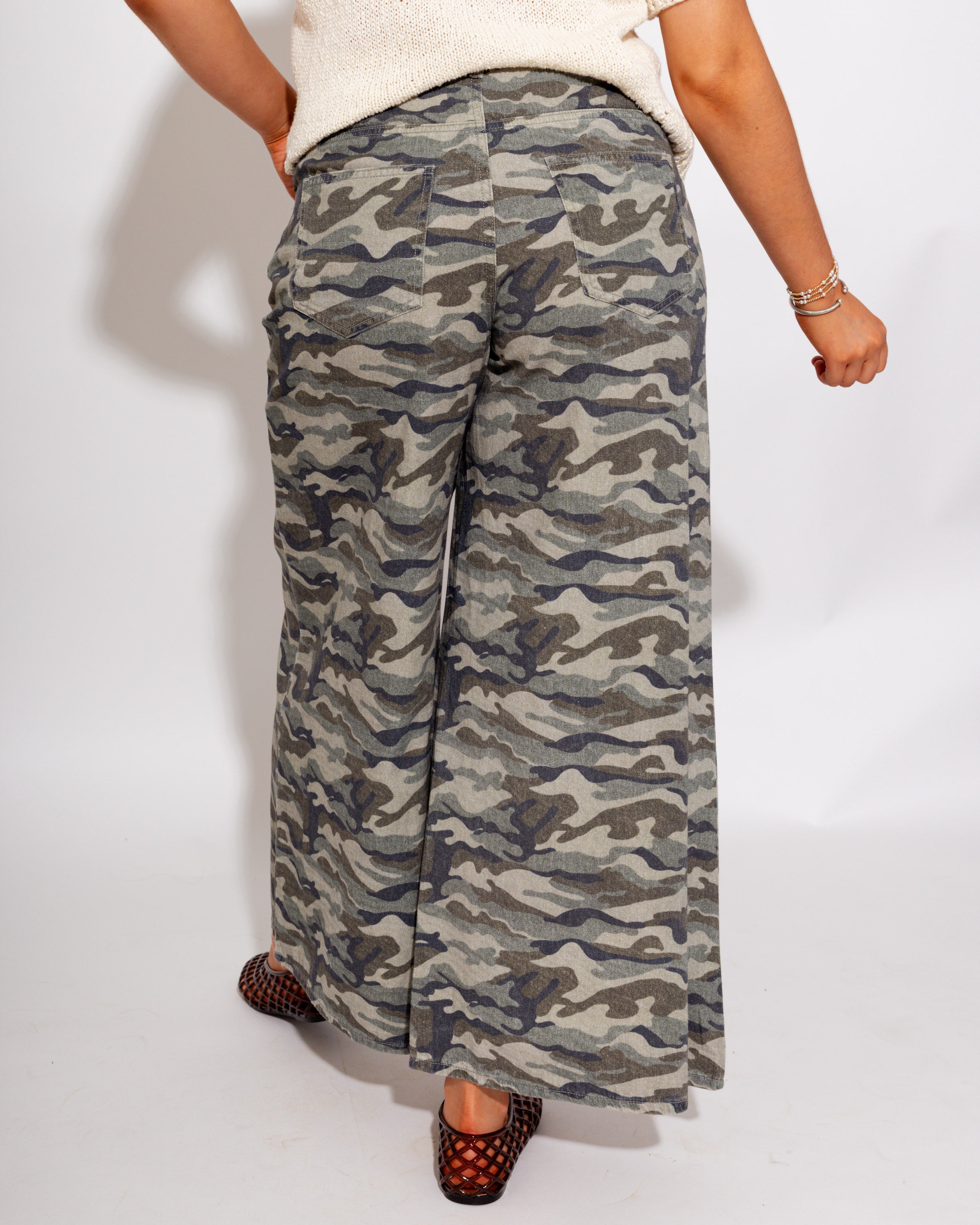 Camo Comfort Drawstring Pants