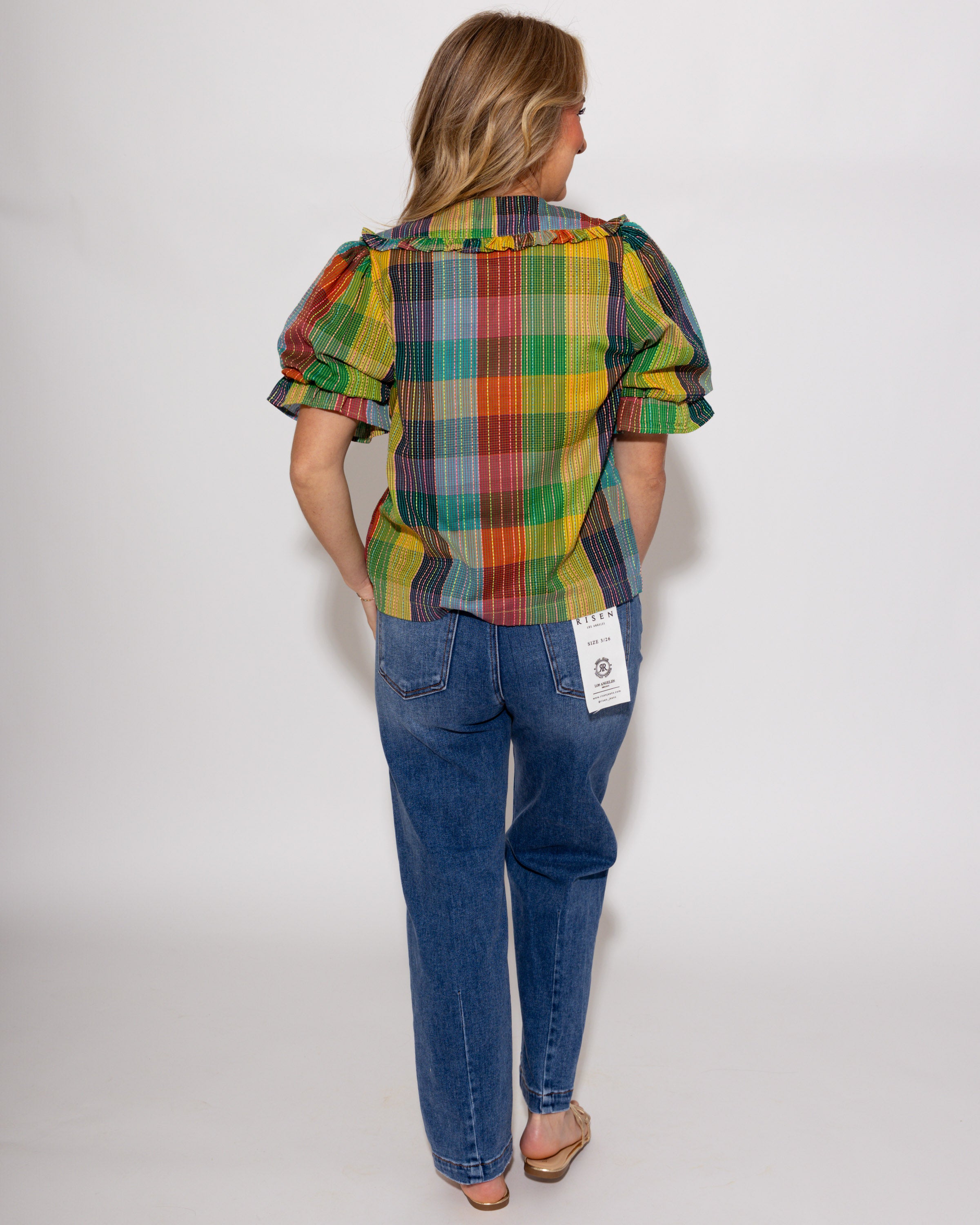 Ivy Jane | Blocks of Plaid Top
