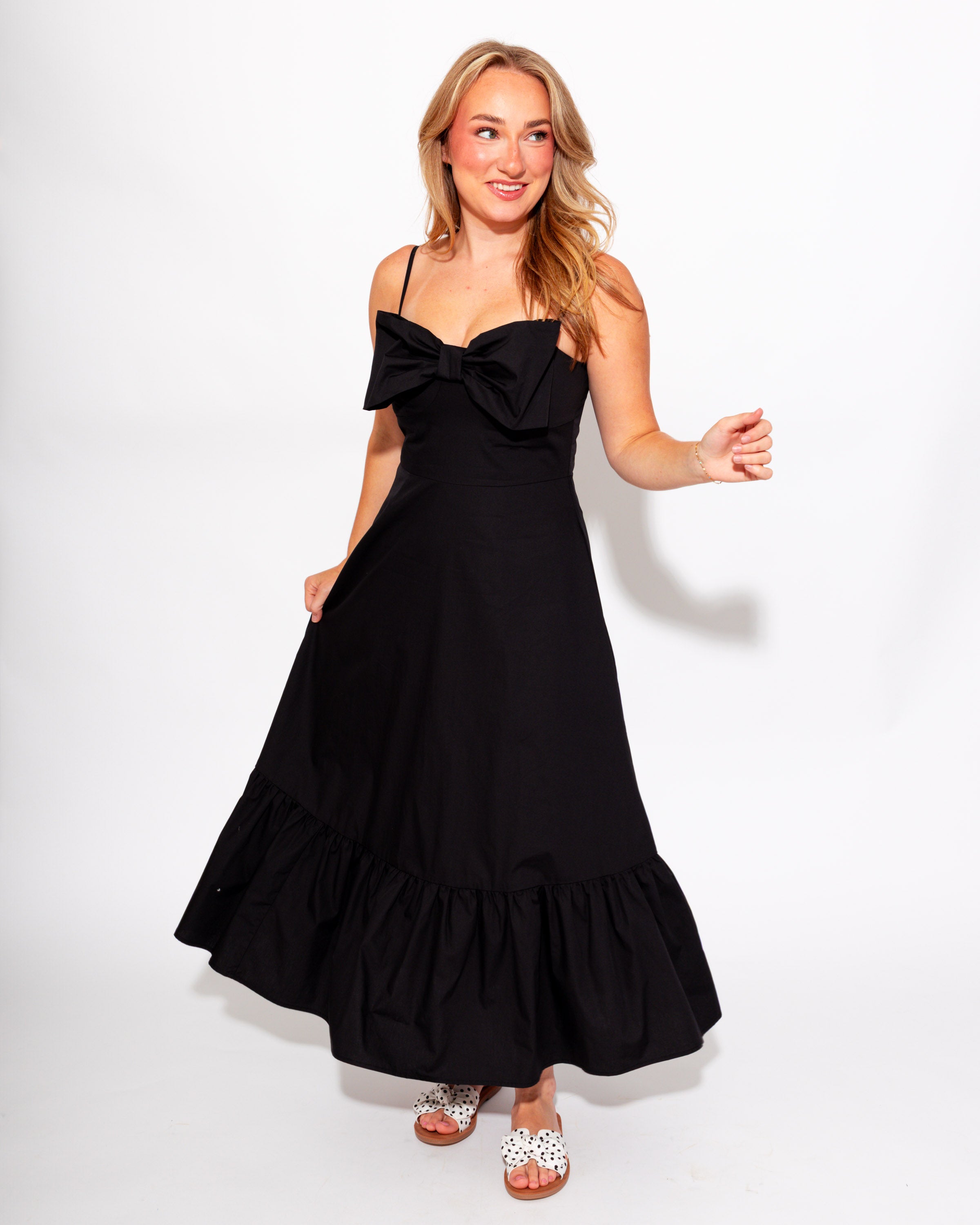 Darling Bow Midi Dress