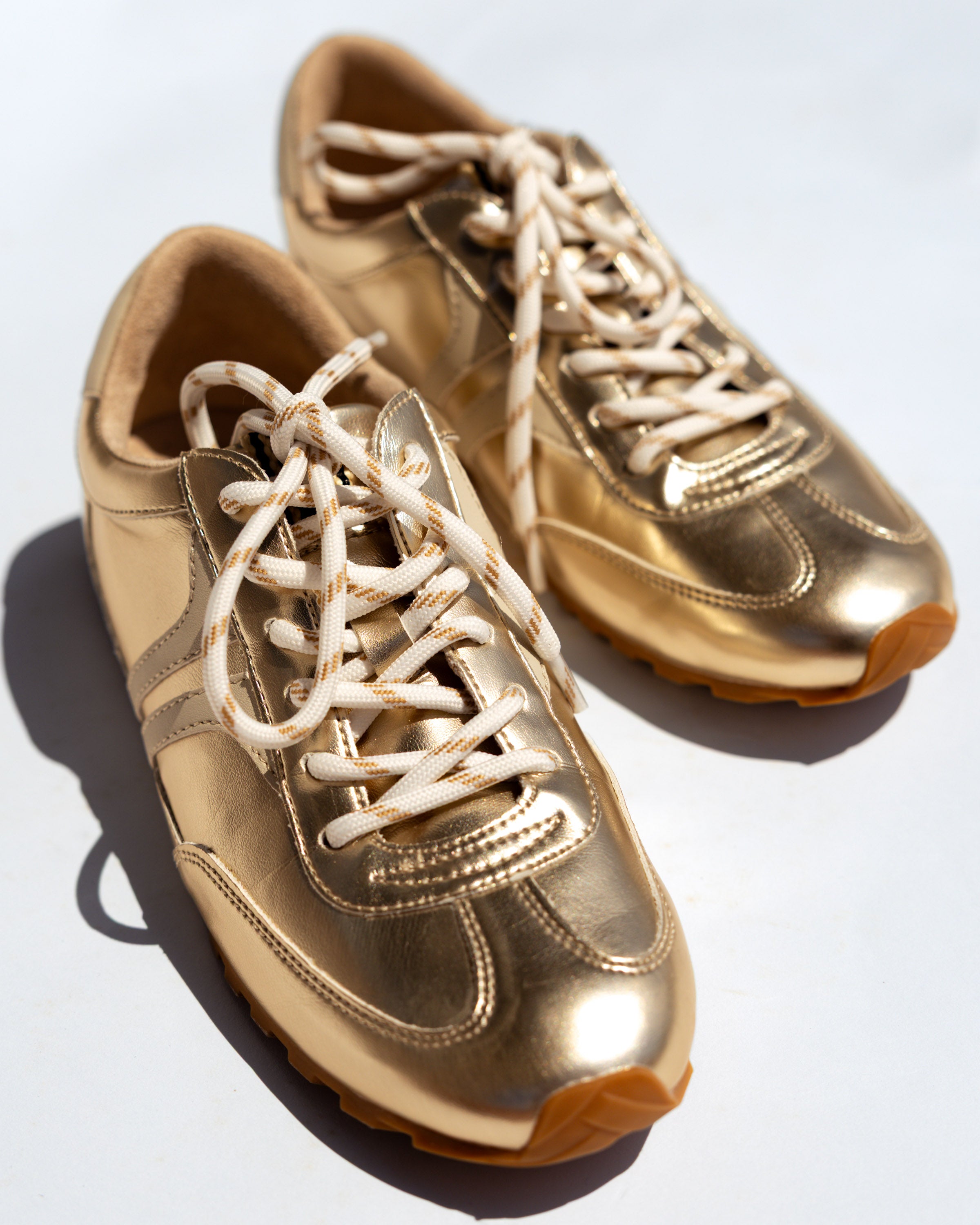 Sarah Sneaker in Gold