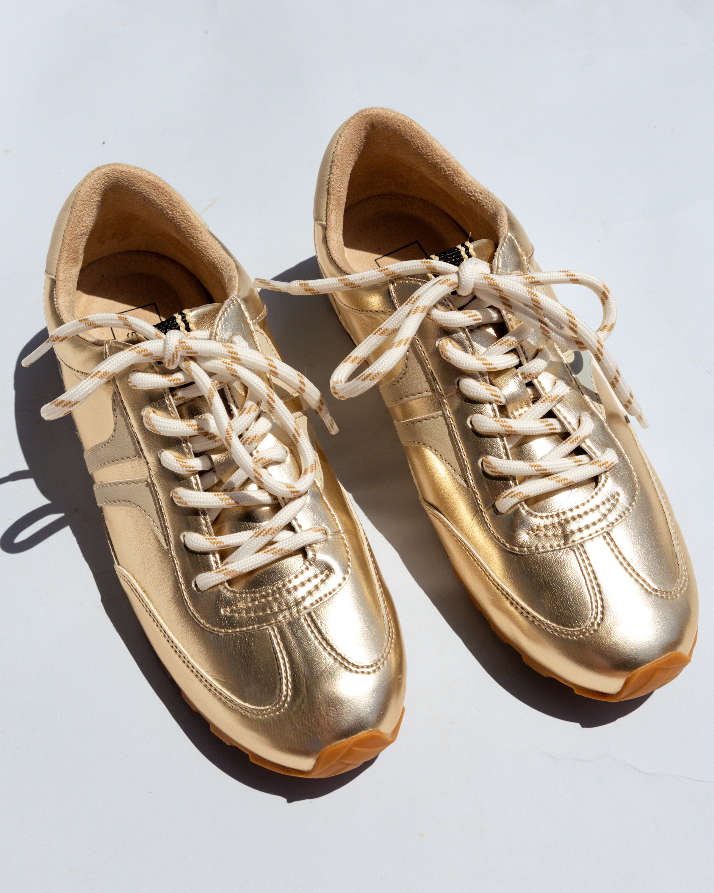 Sarah Sneaker in Gold