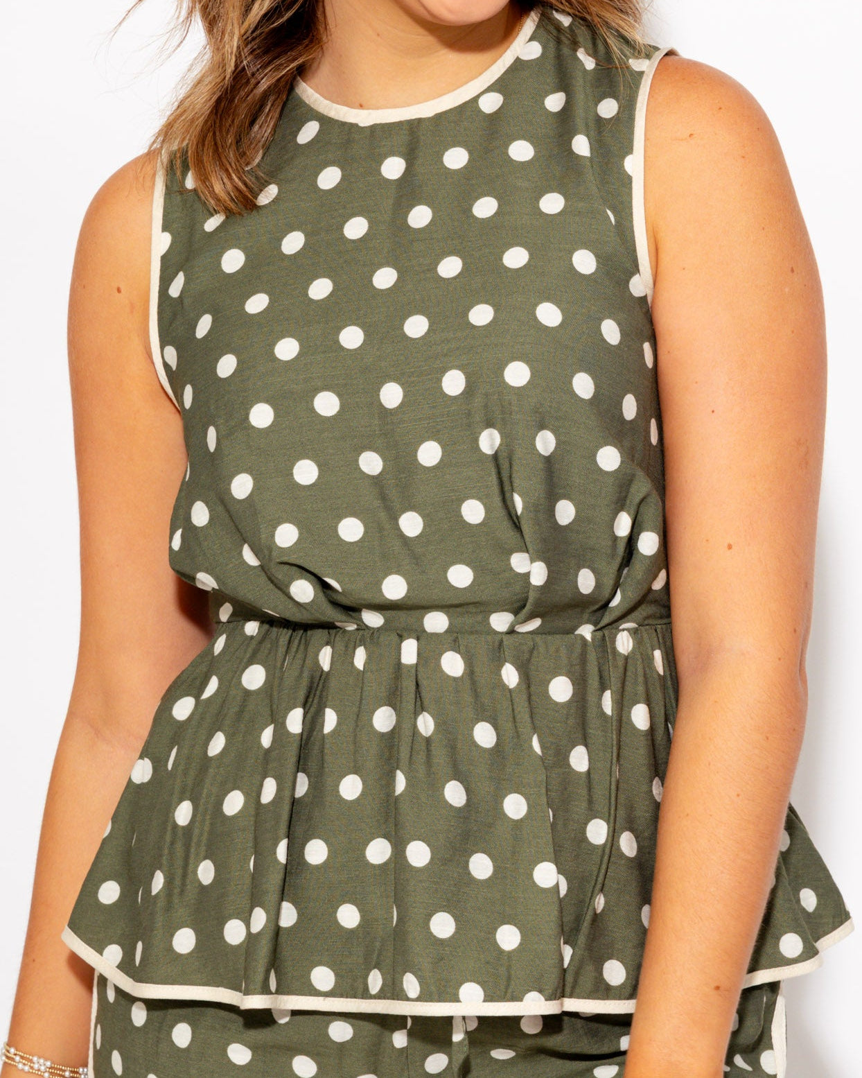 Sweet Spot Polka Dot Top & Pants Set