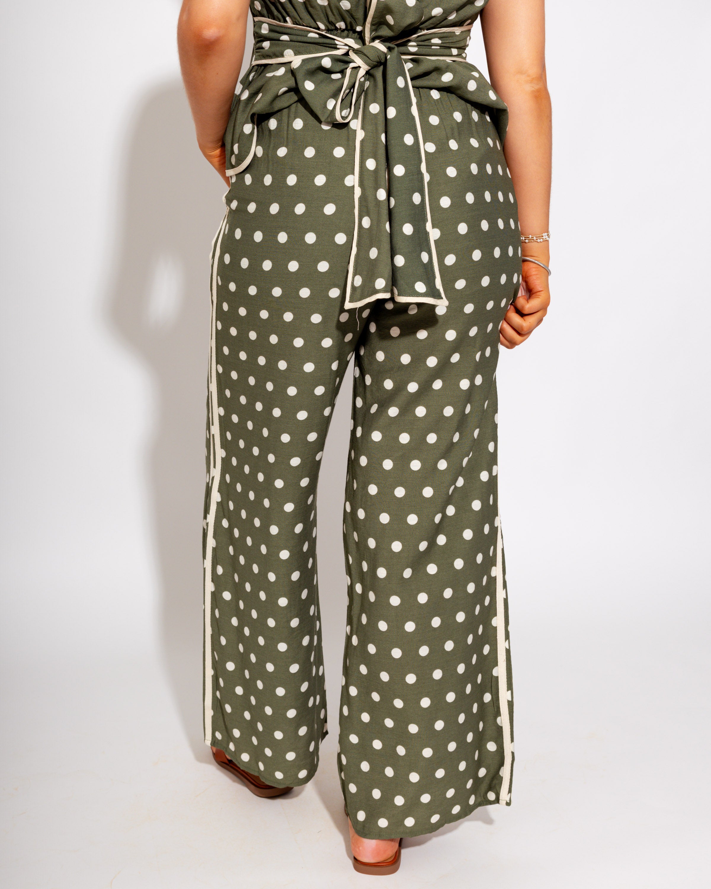 Sweet Spot Polka Dot Top & Pants Set