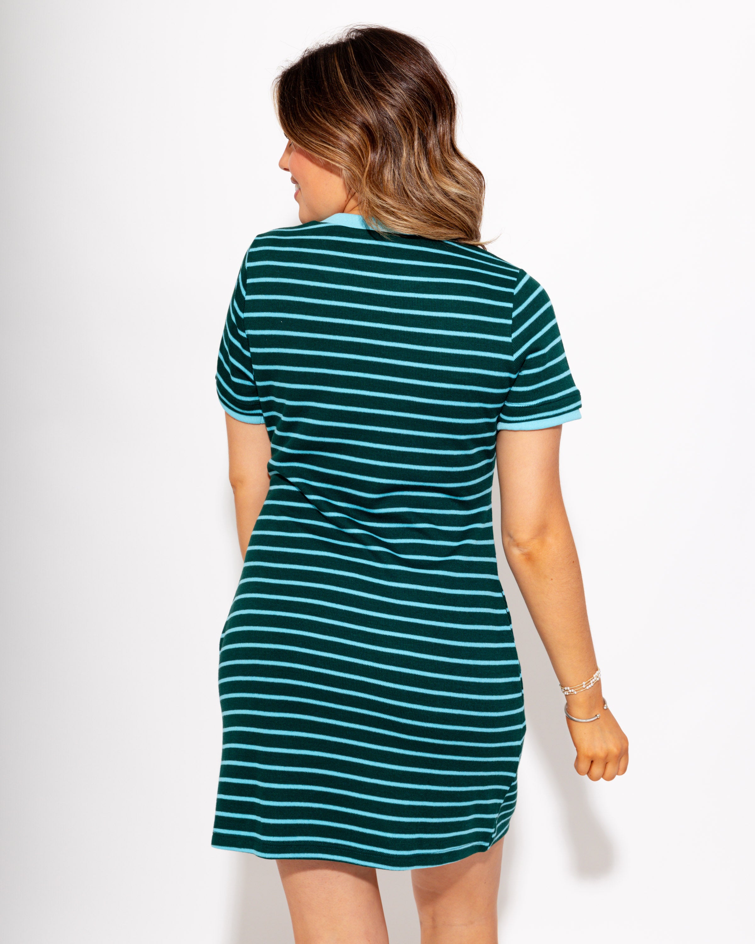 Color Pop Stripe Mini Dress