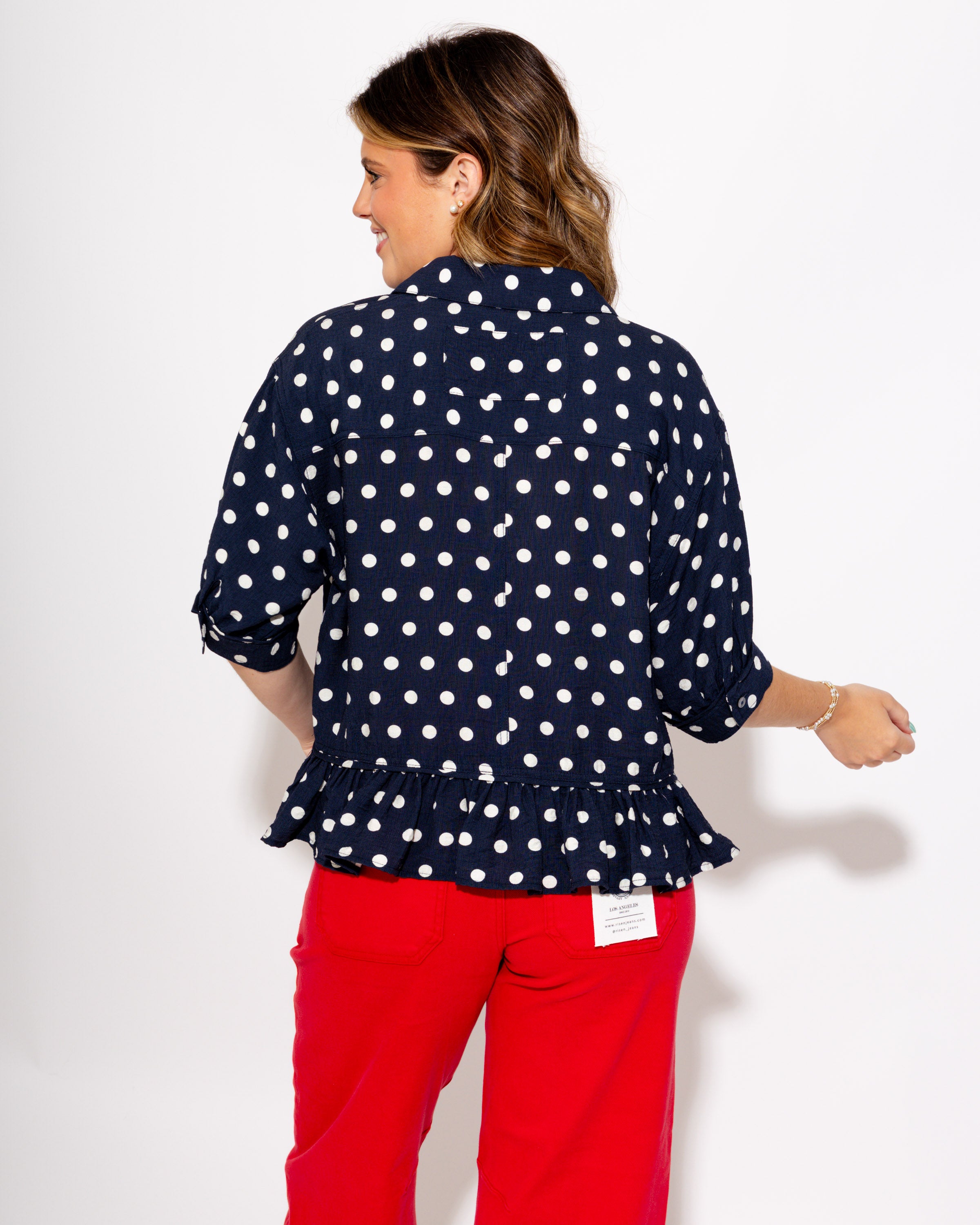 Easy Days Polka Dot Top