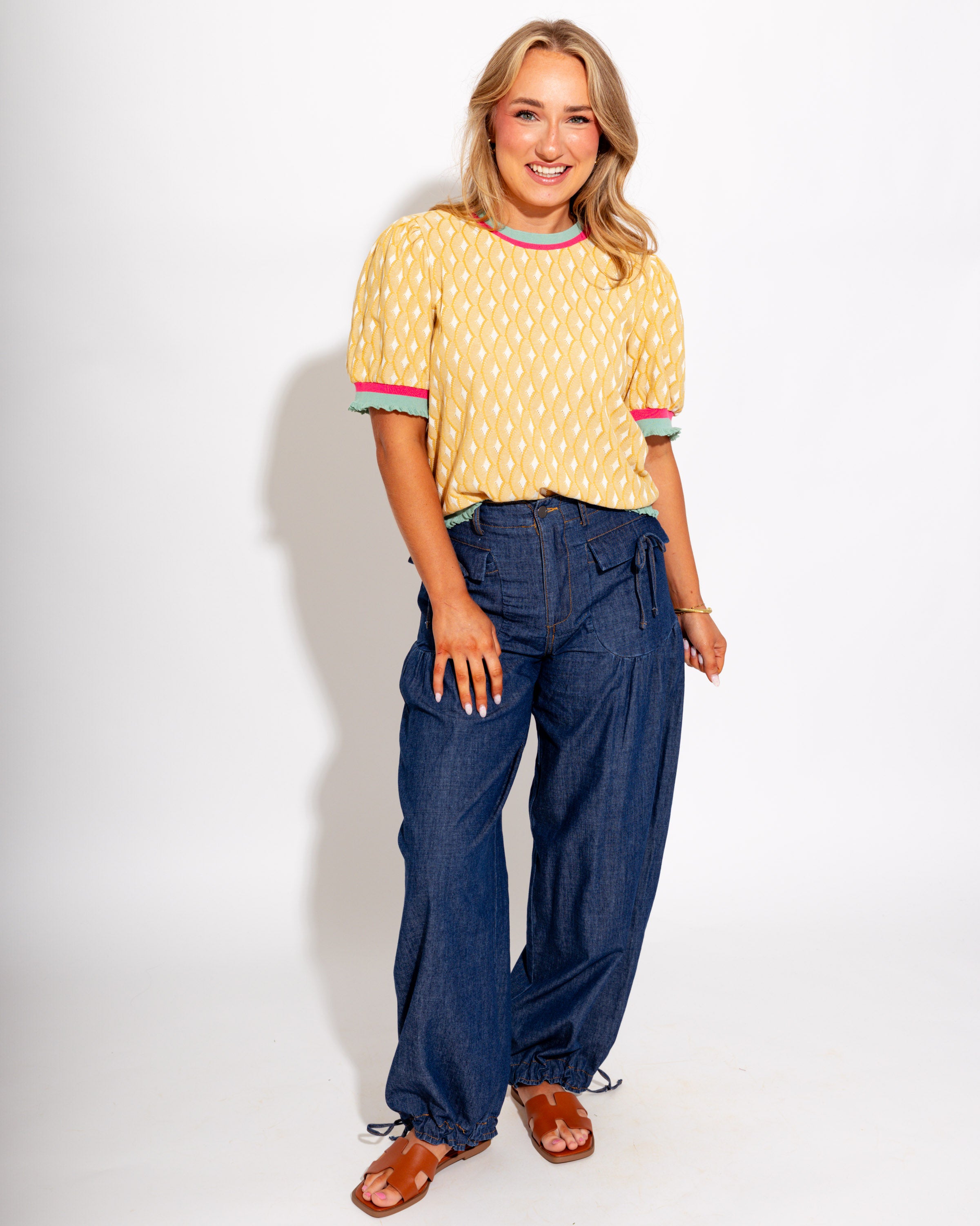The Playful Pattern Knit Top