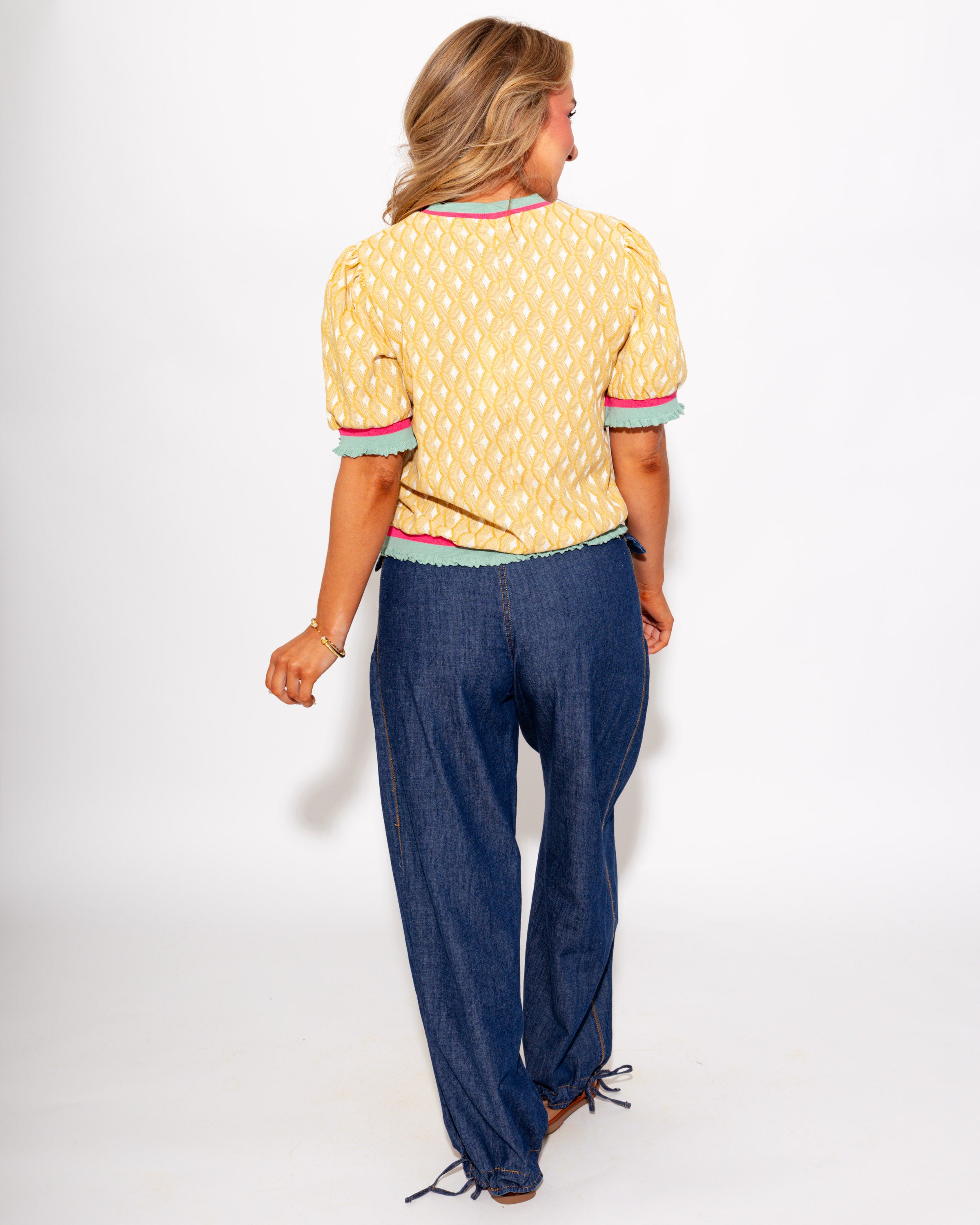 The Playful Pattern Knit Top