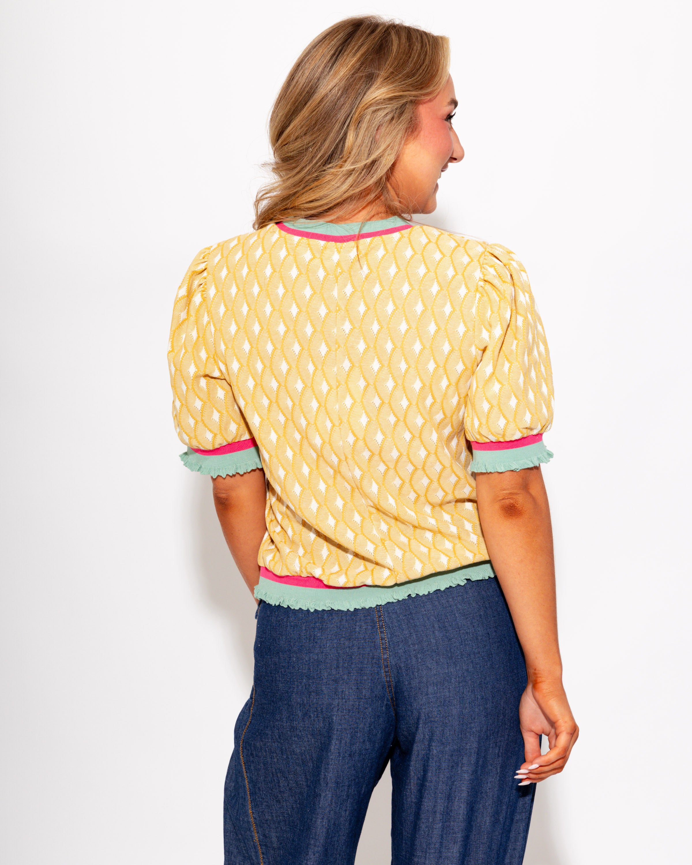 The Playful Pattern Knit Top