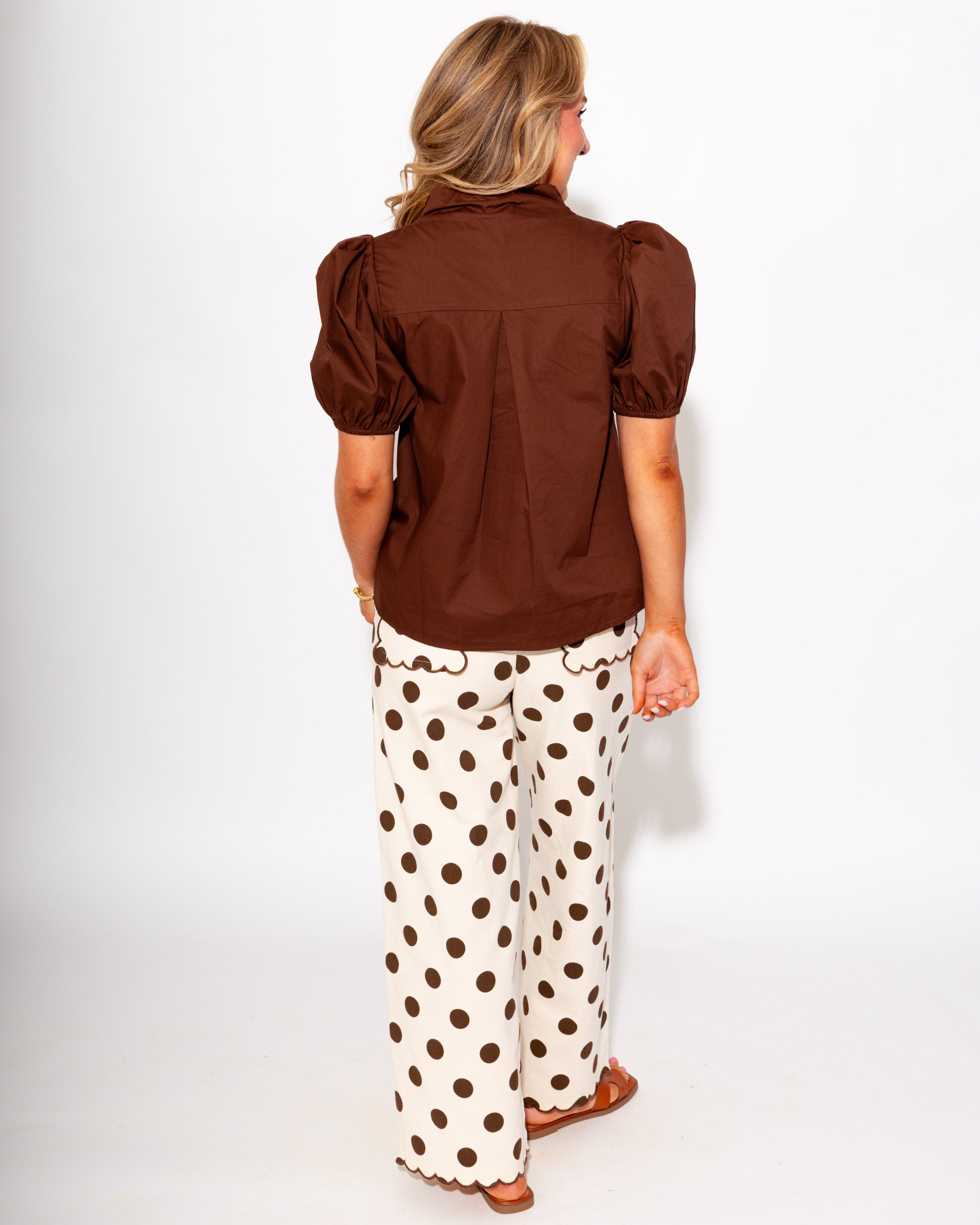 Pretty in Pintuck Top