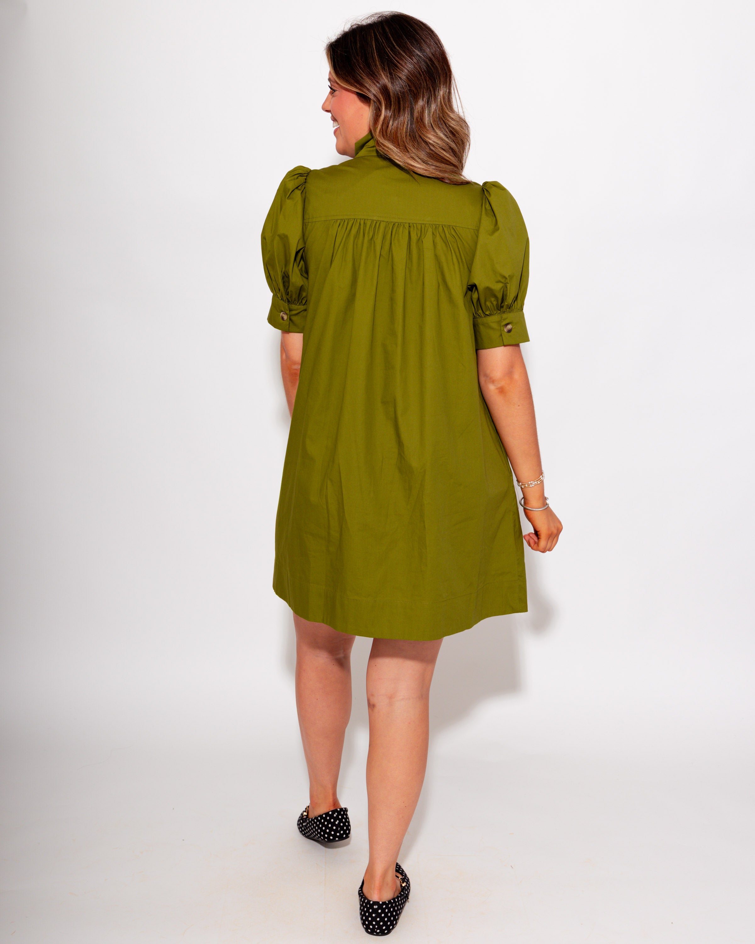 Everyday Button Down Mini Dress