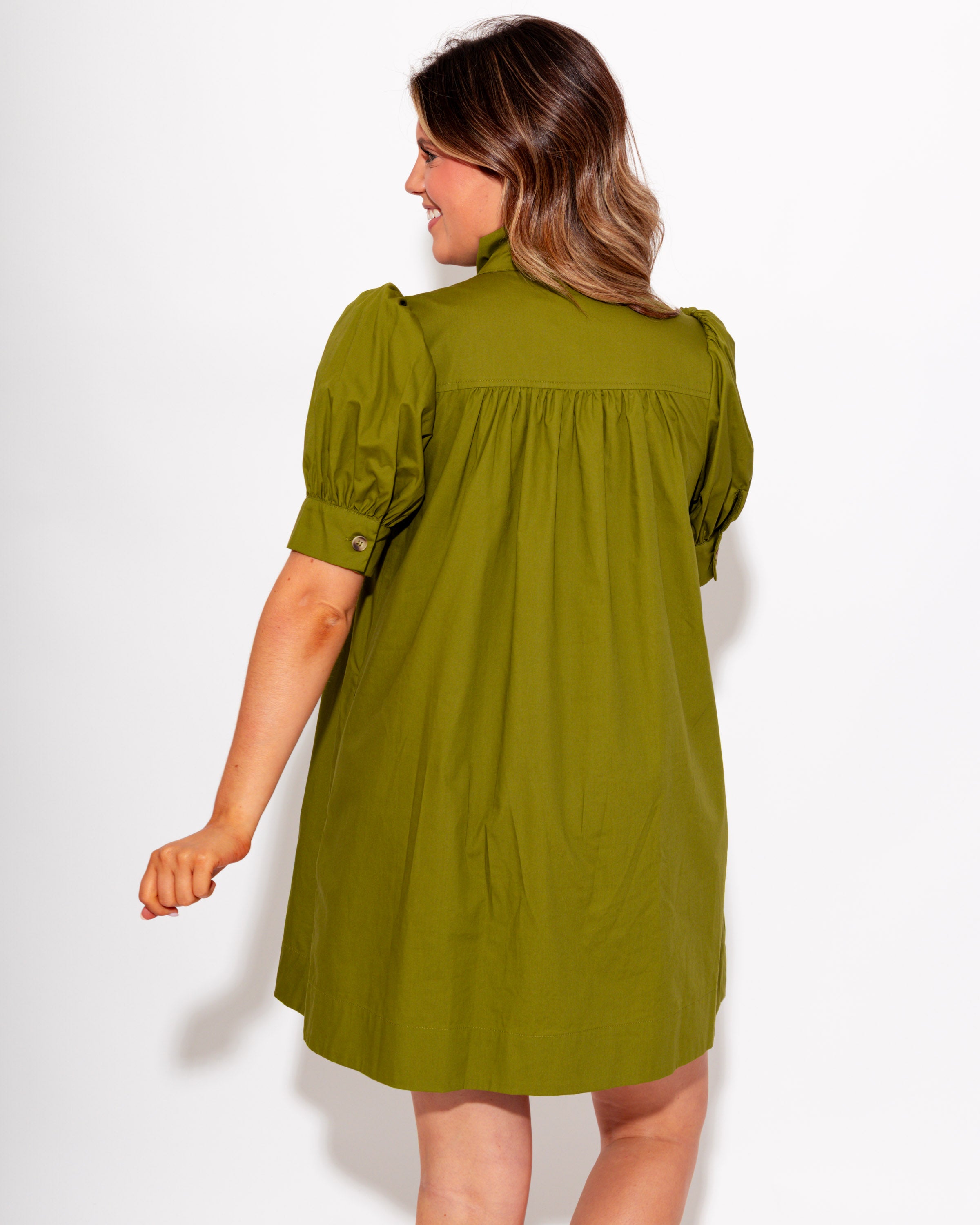 Everyday Button Down Mini Dress