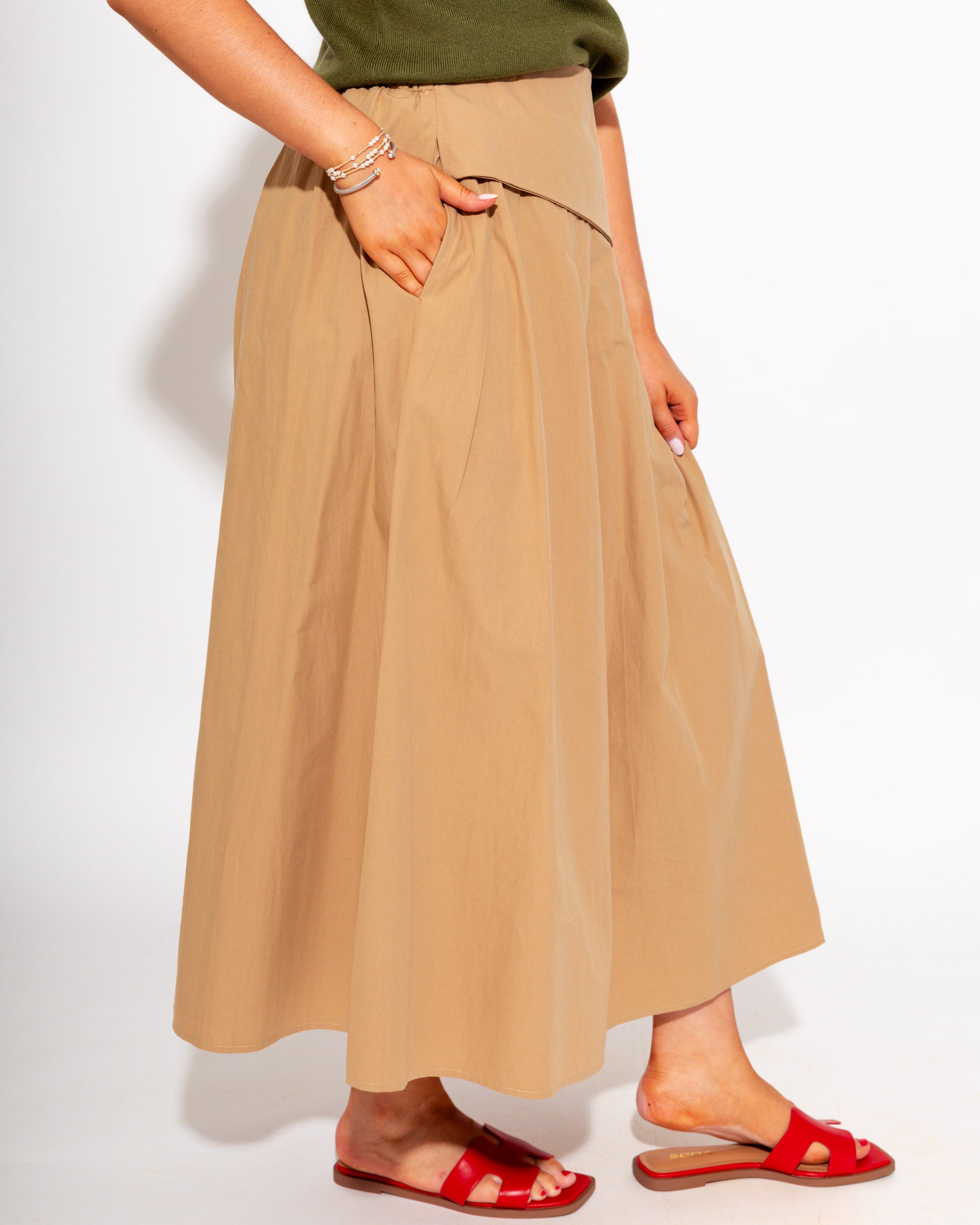 Softly Sophisticated Flowy Skirt