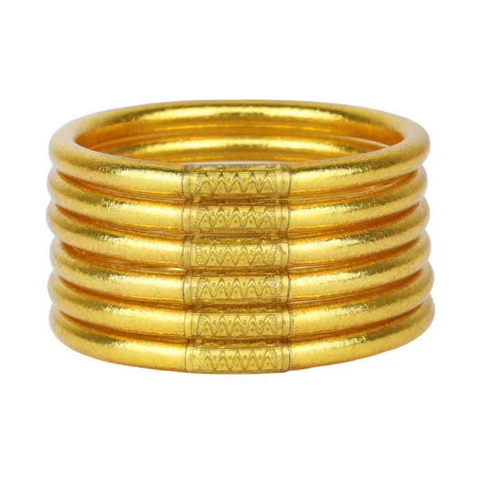 Gold All Weather Bangles® (AWB®) - Set of 6