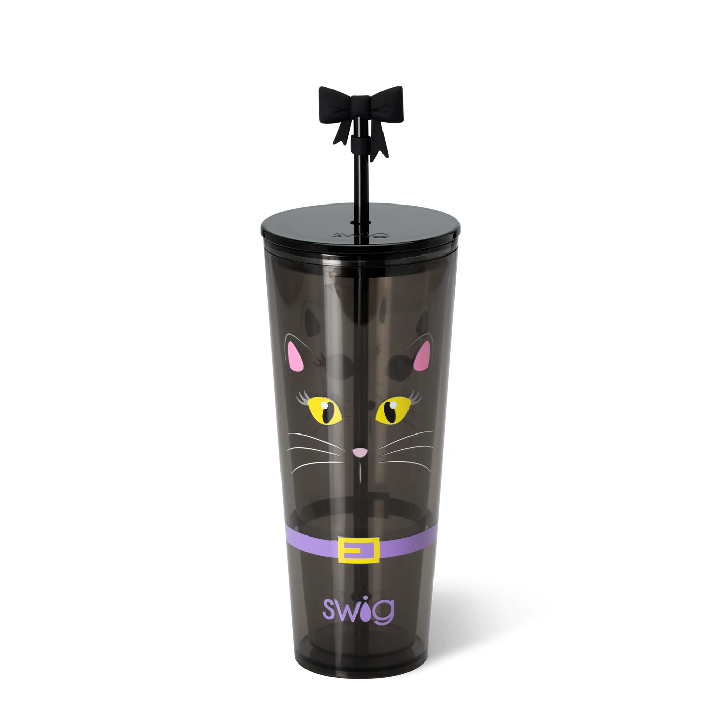 Boo Crew Cat Plastic Tumbler (24oz)