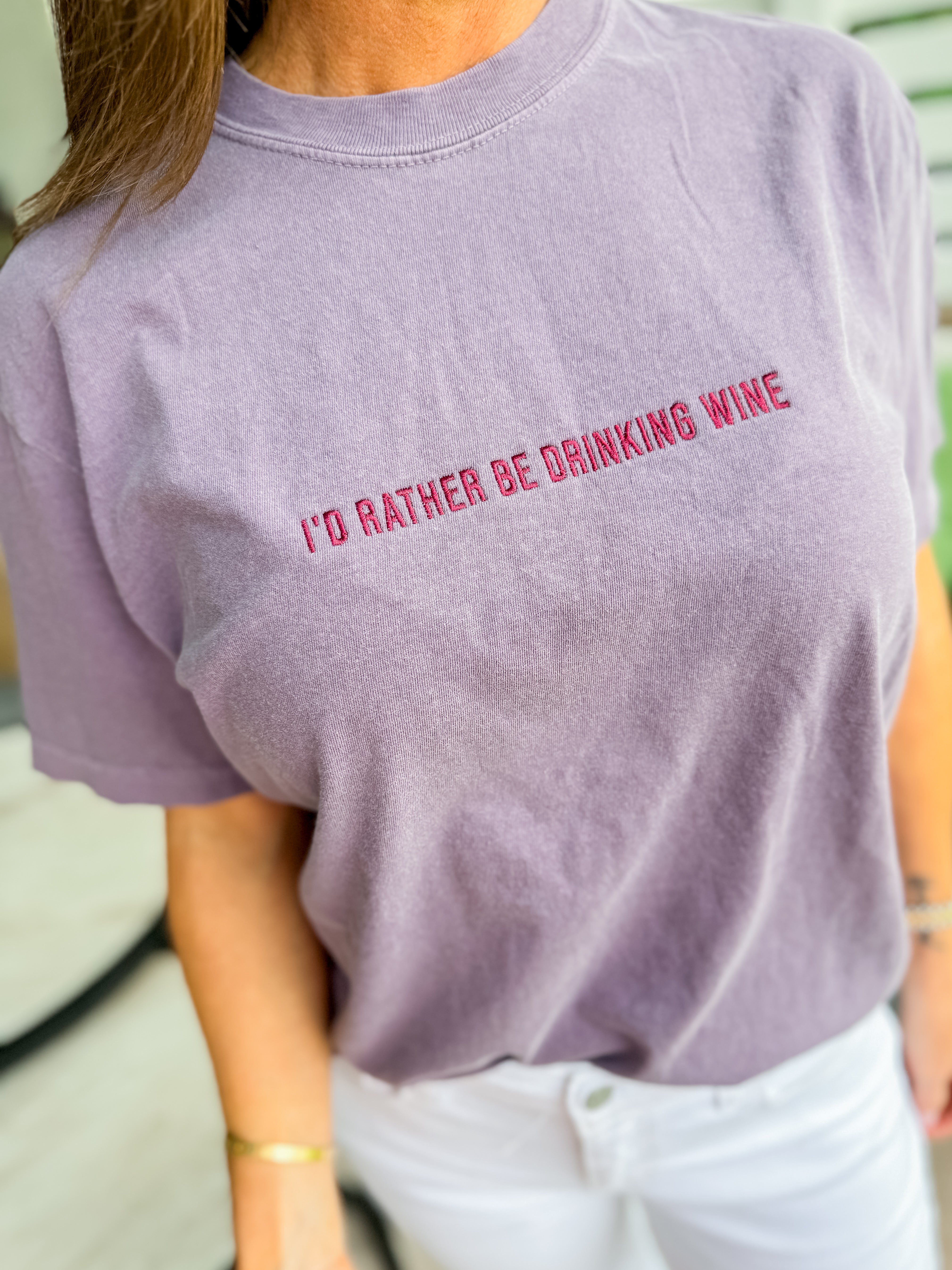 Id Rather Be Drinking Wine