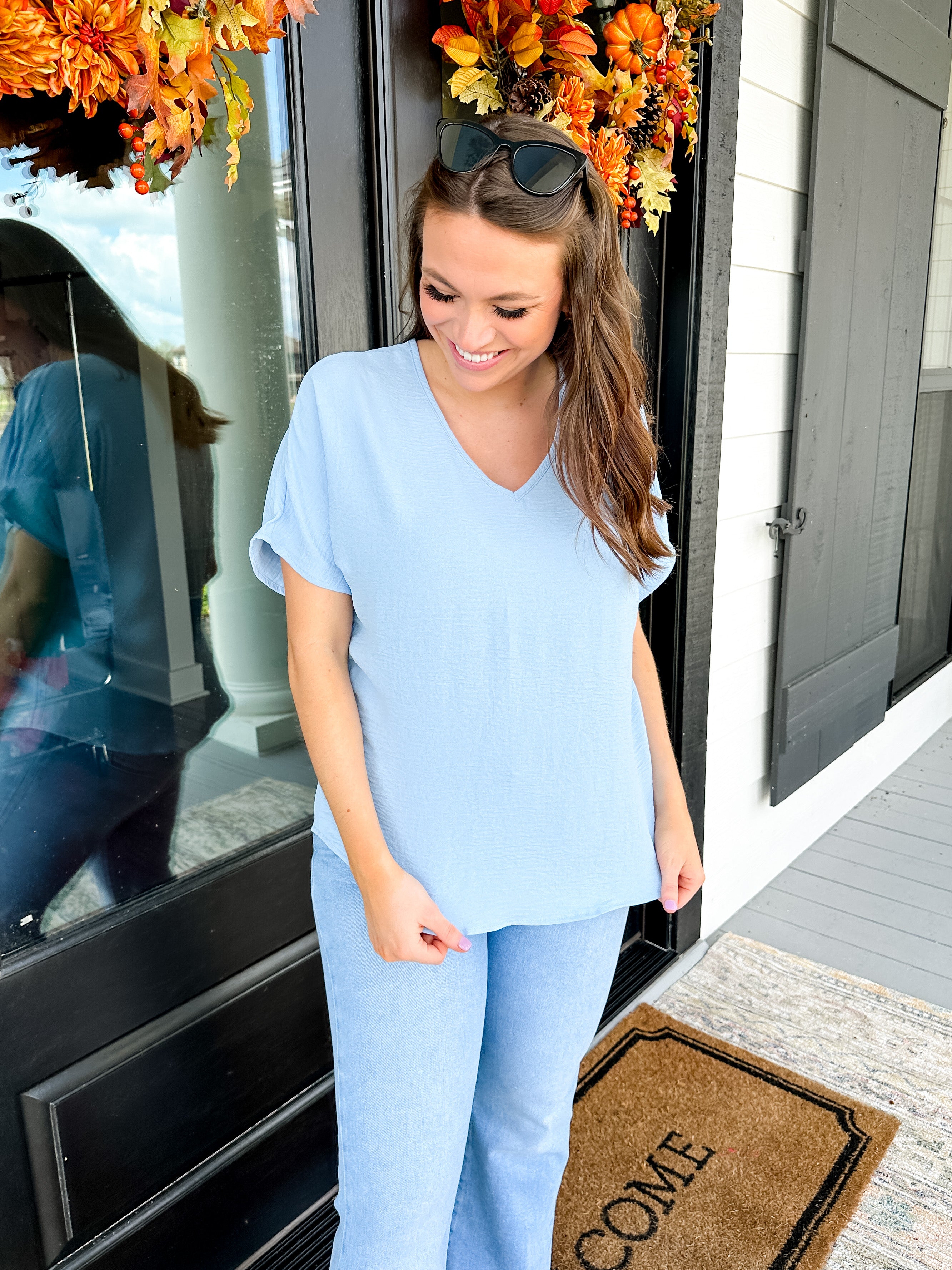 Easy Days Top in Blue