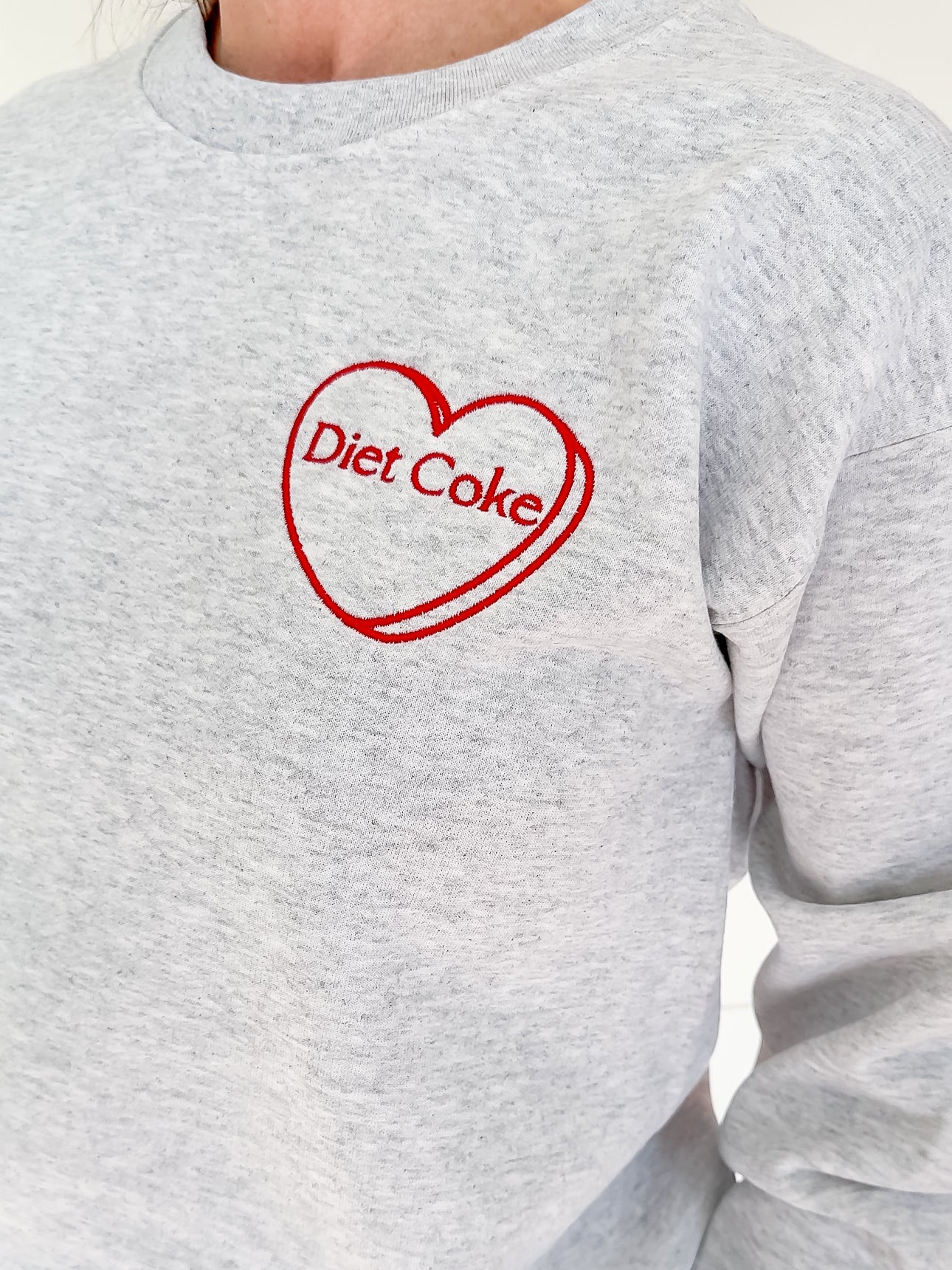 Diet Coke Heart Sweatshirt