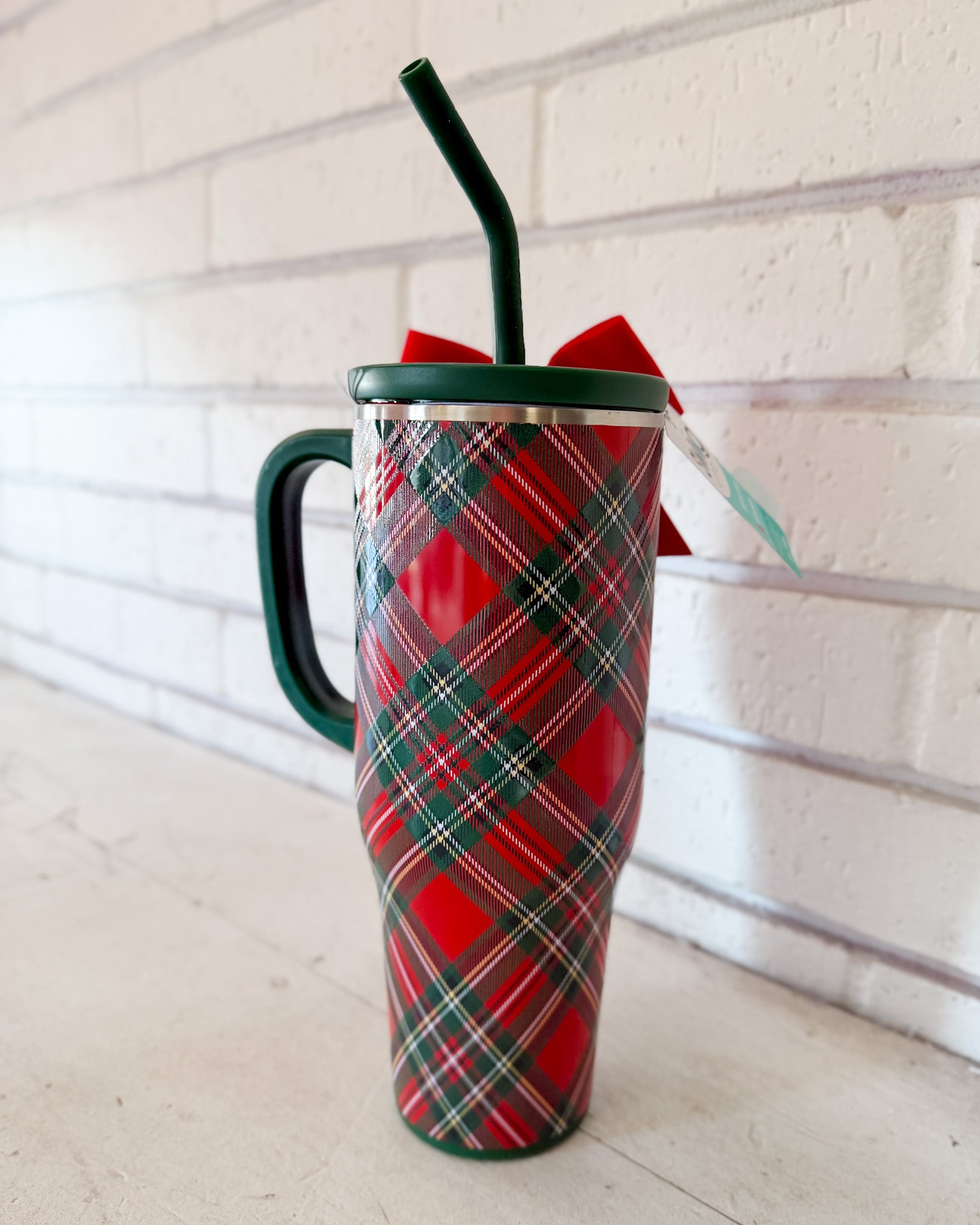 Christmas Plaid Mega Mug (40oz)