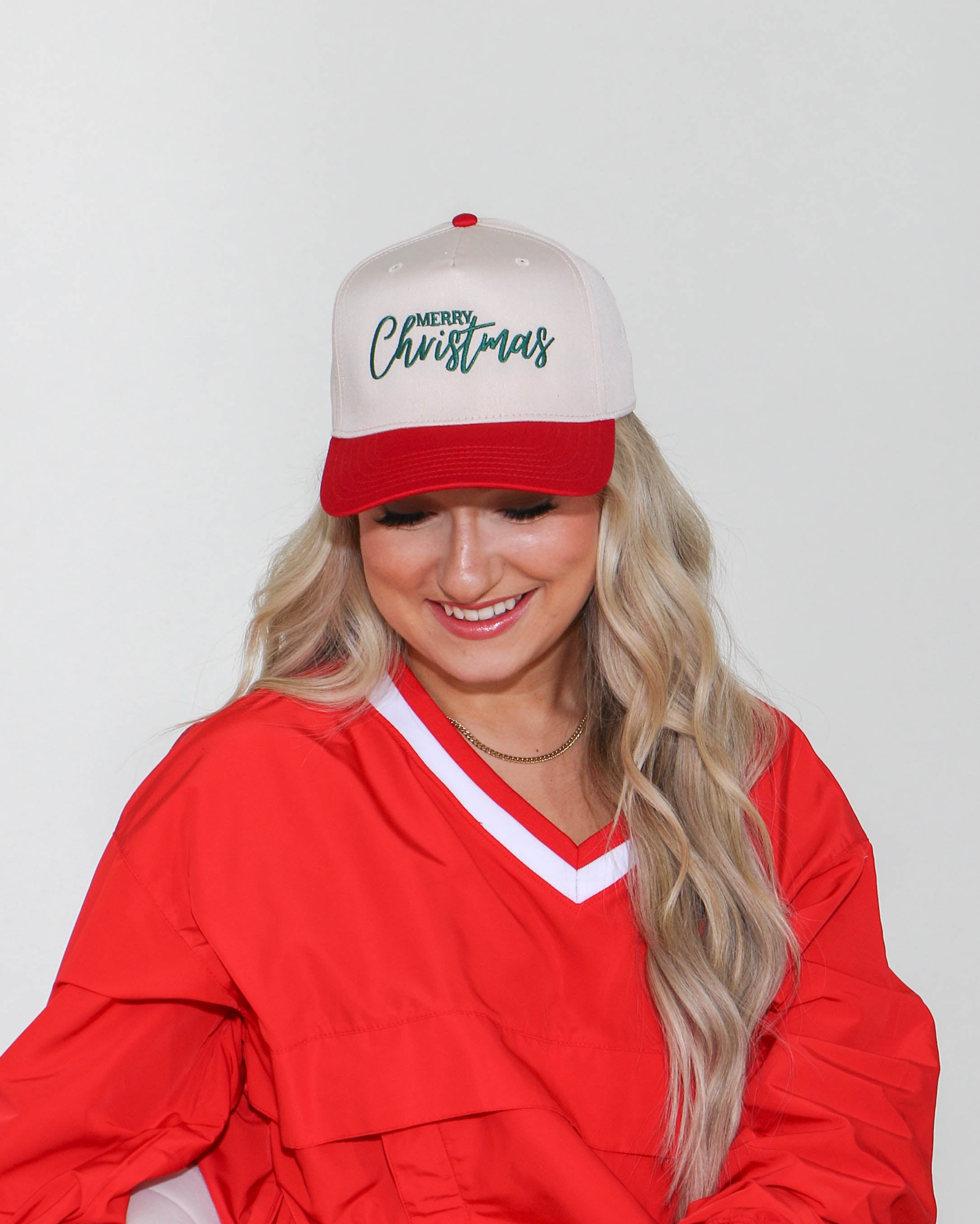 Merry Christmas 5 Panel Hat