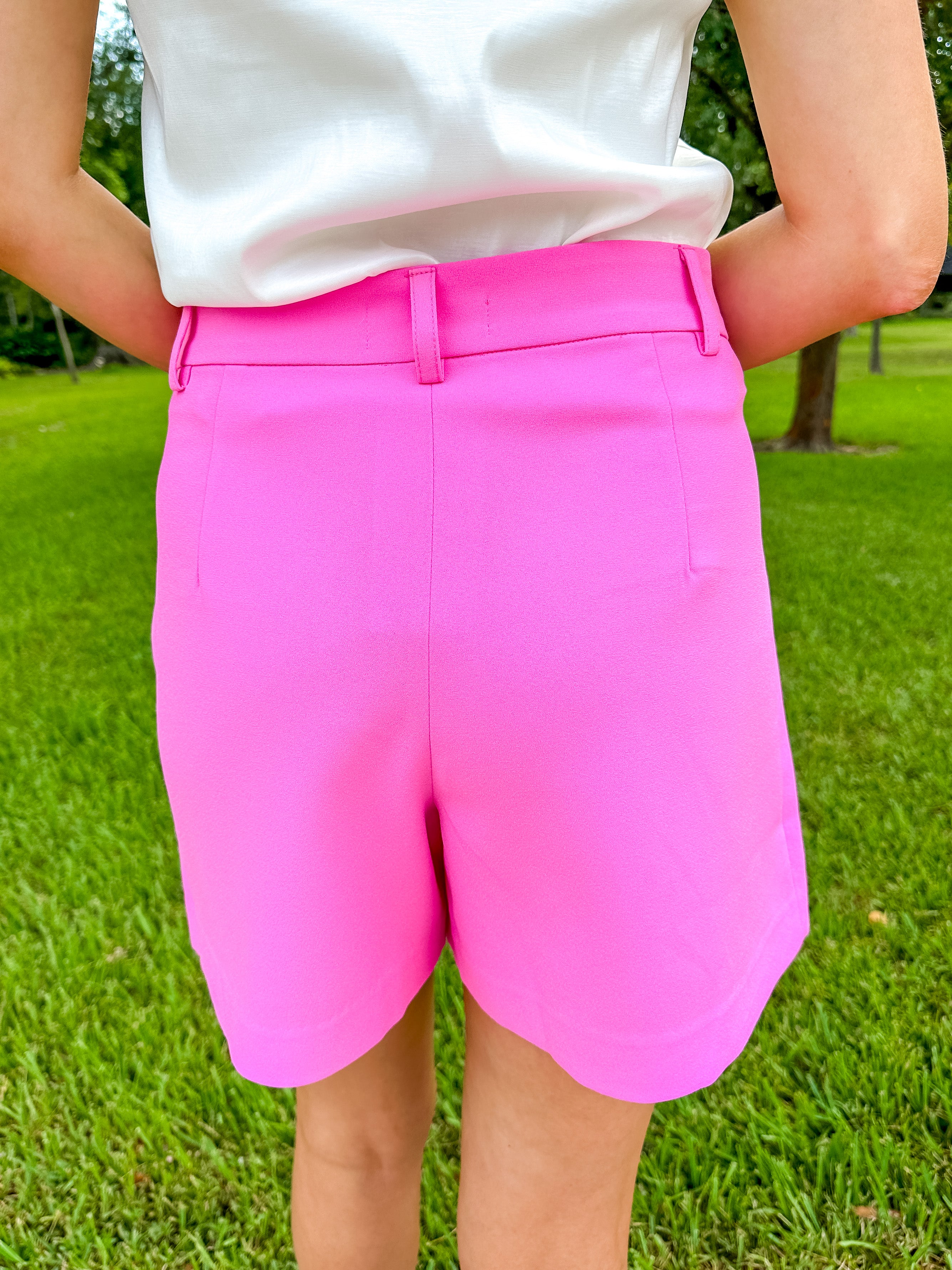 Bubble Gum Shorts in Pink