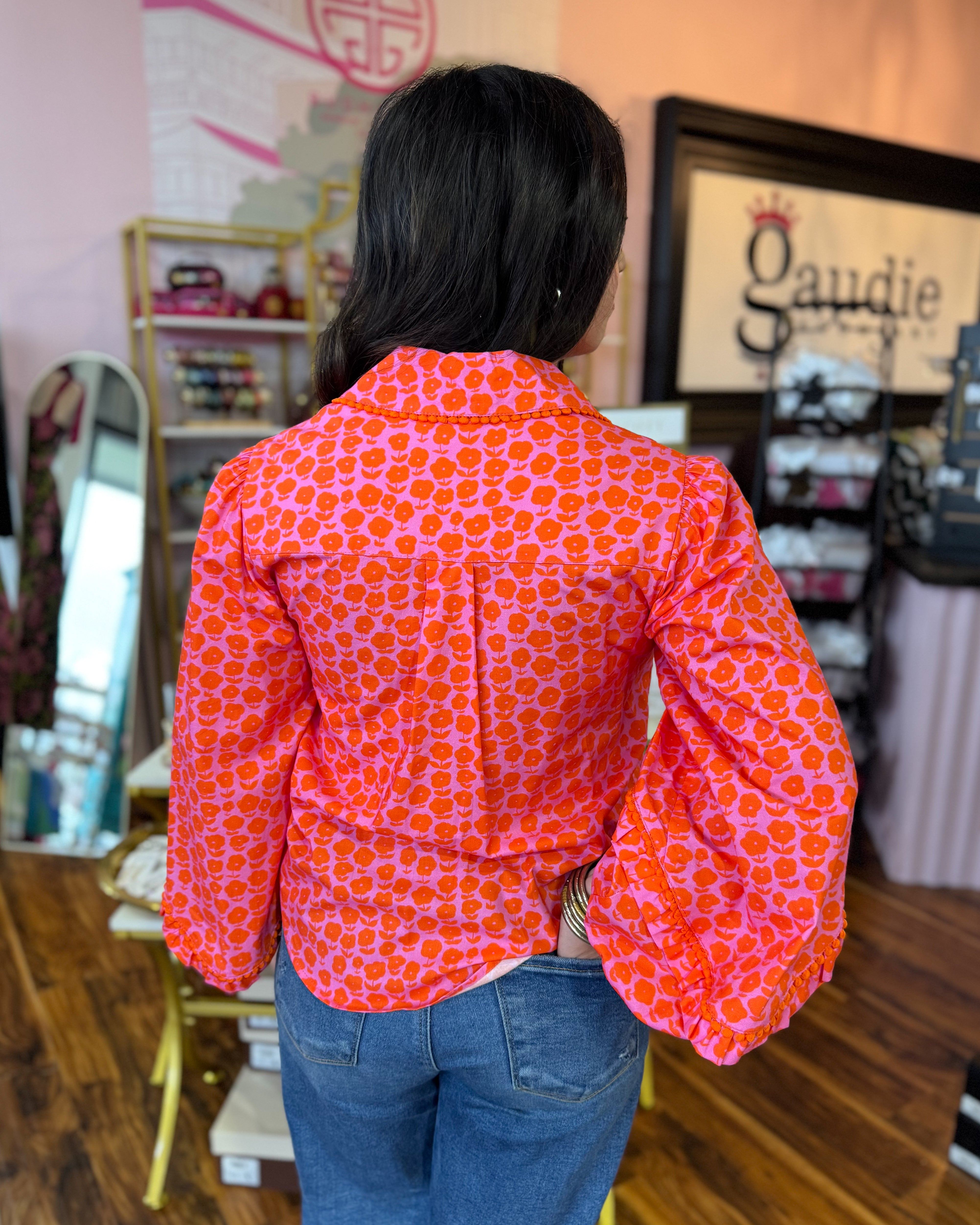 Ivy Jane | Puffy Daisy Top