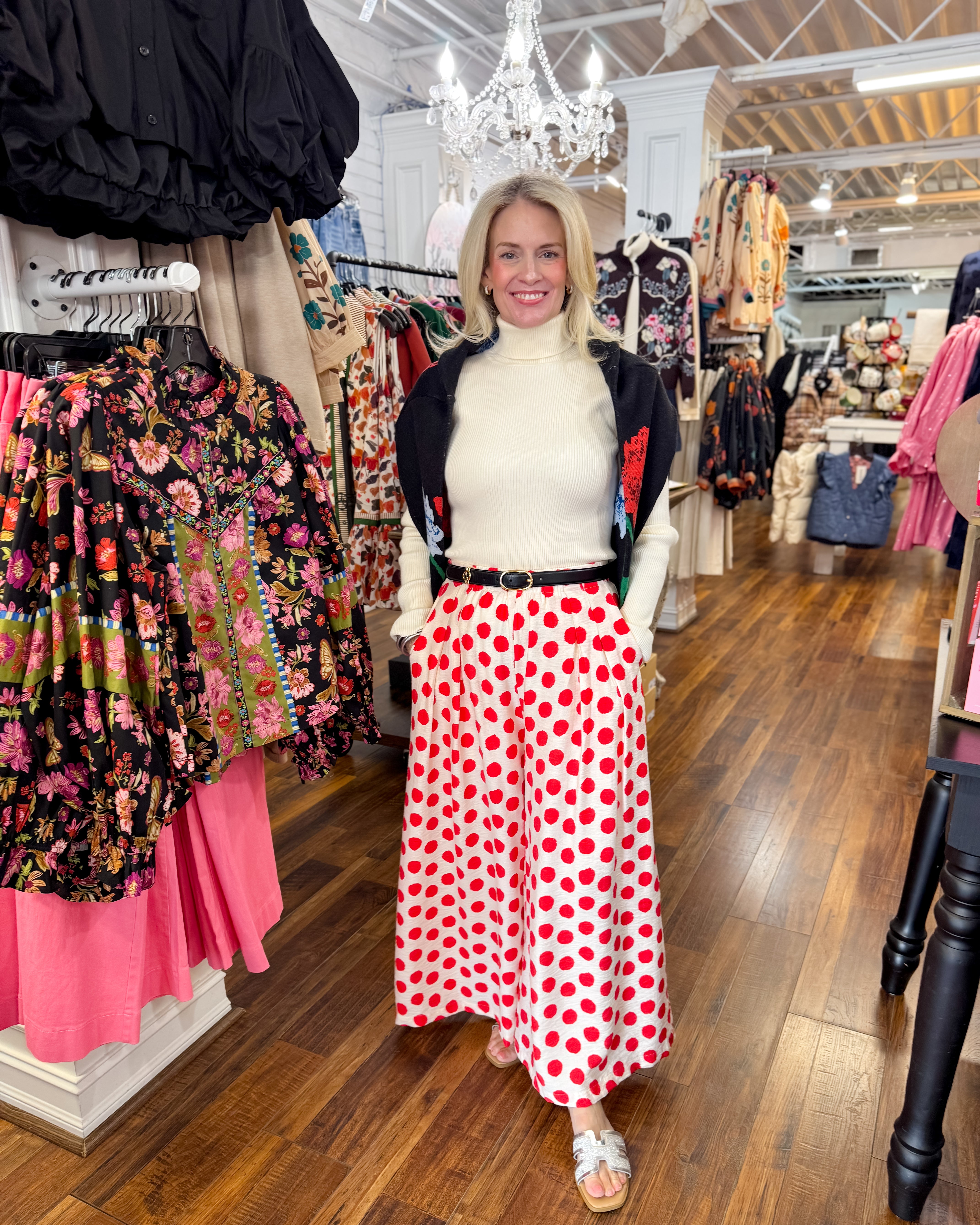 Classic Ribbed Turtle Neck Top