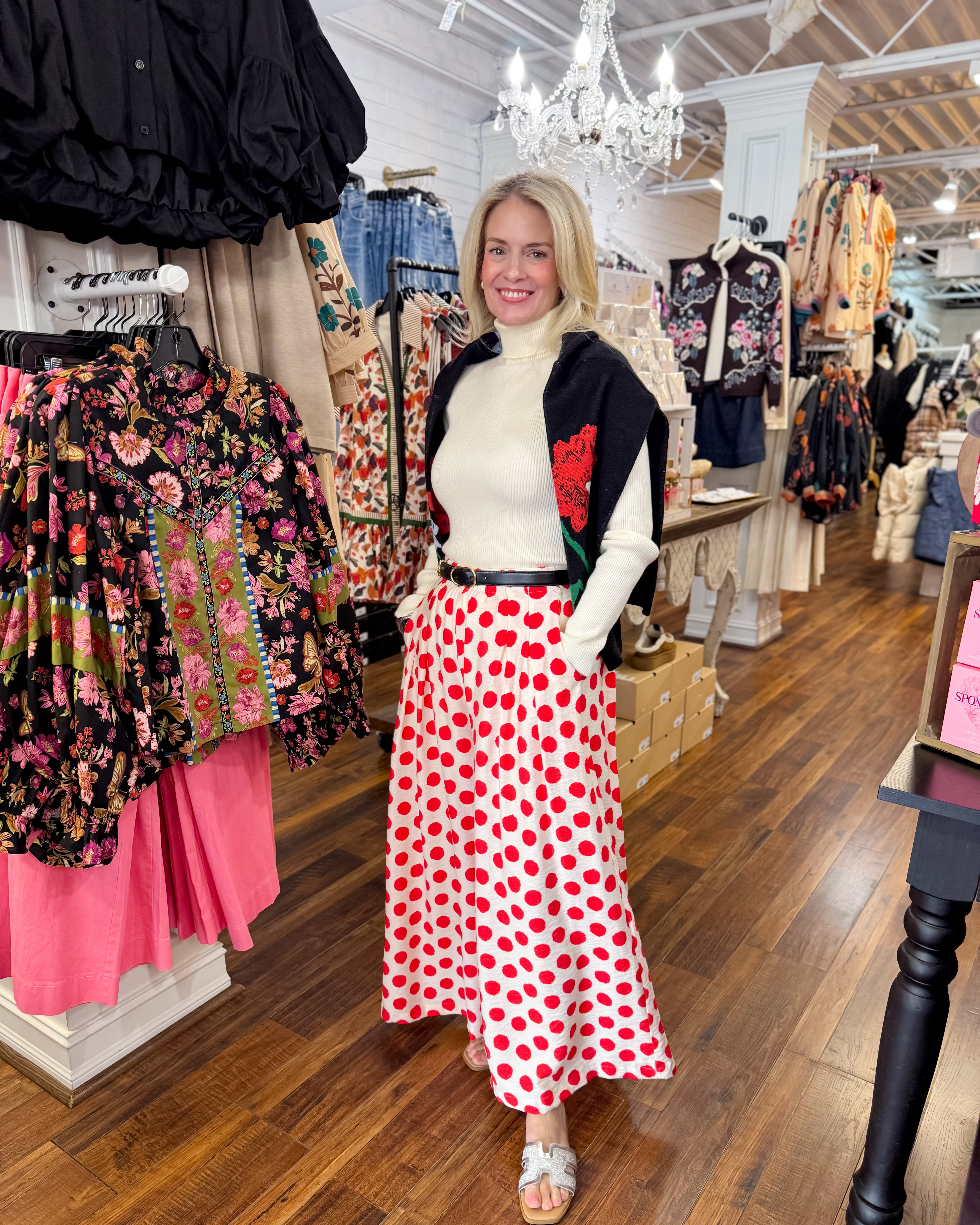 Red Polka Dot Playtime Pants