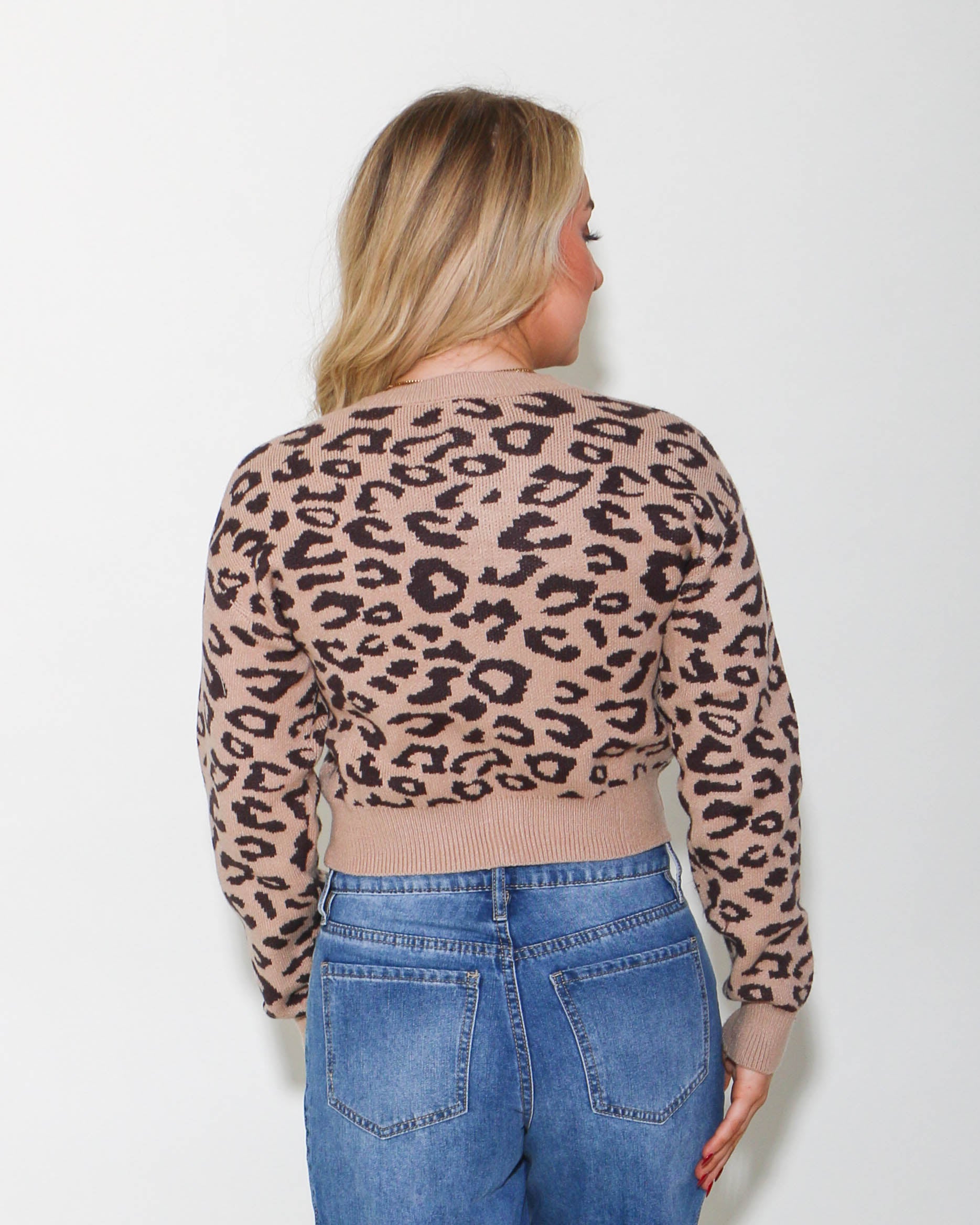 Leopard Print Cardigan
