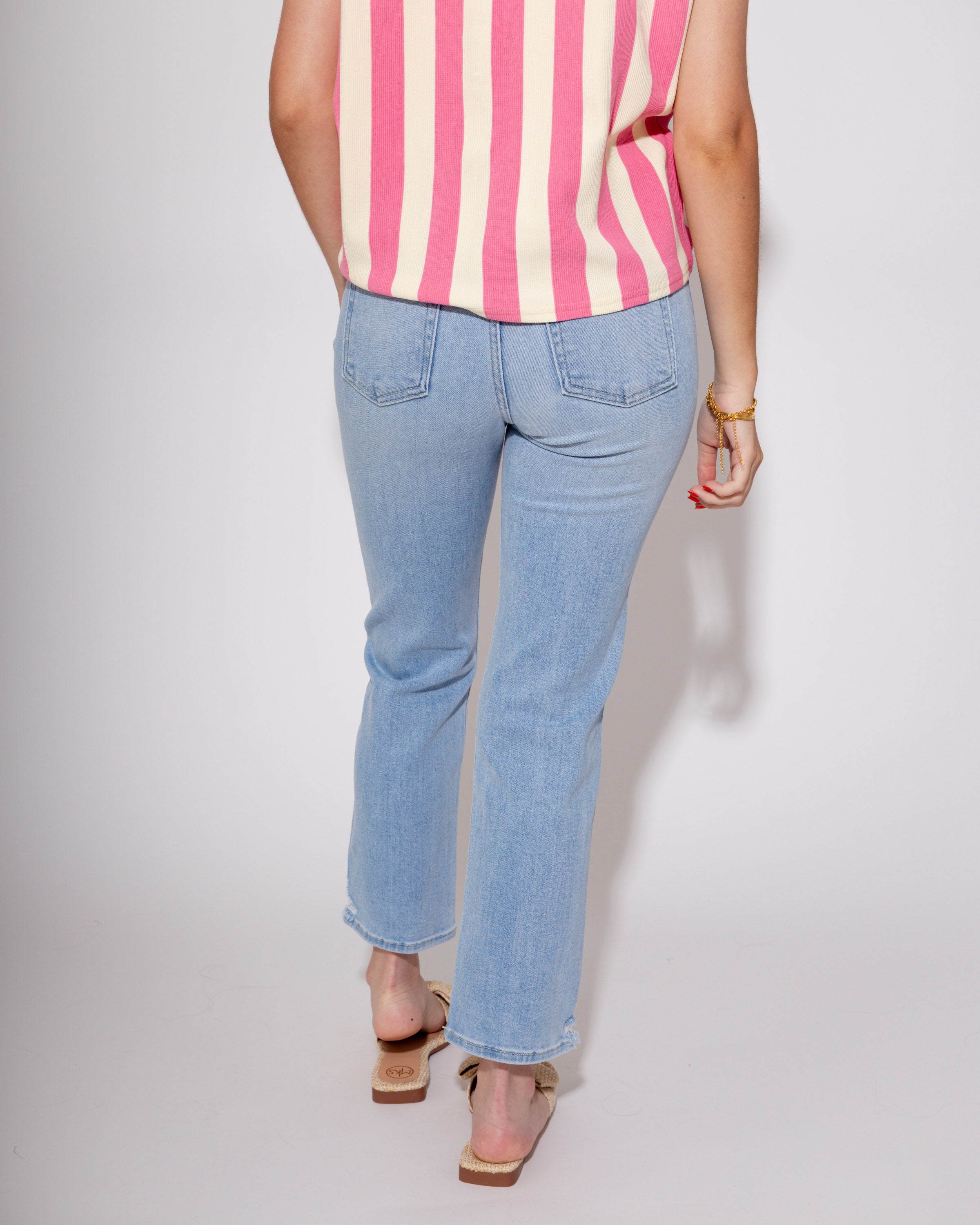 The Everyday Slim Straight Light Jeans