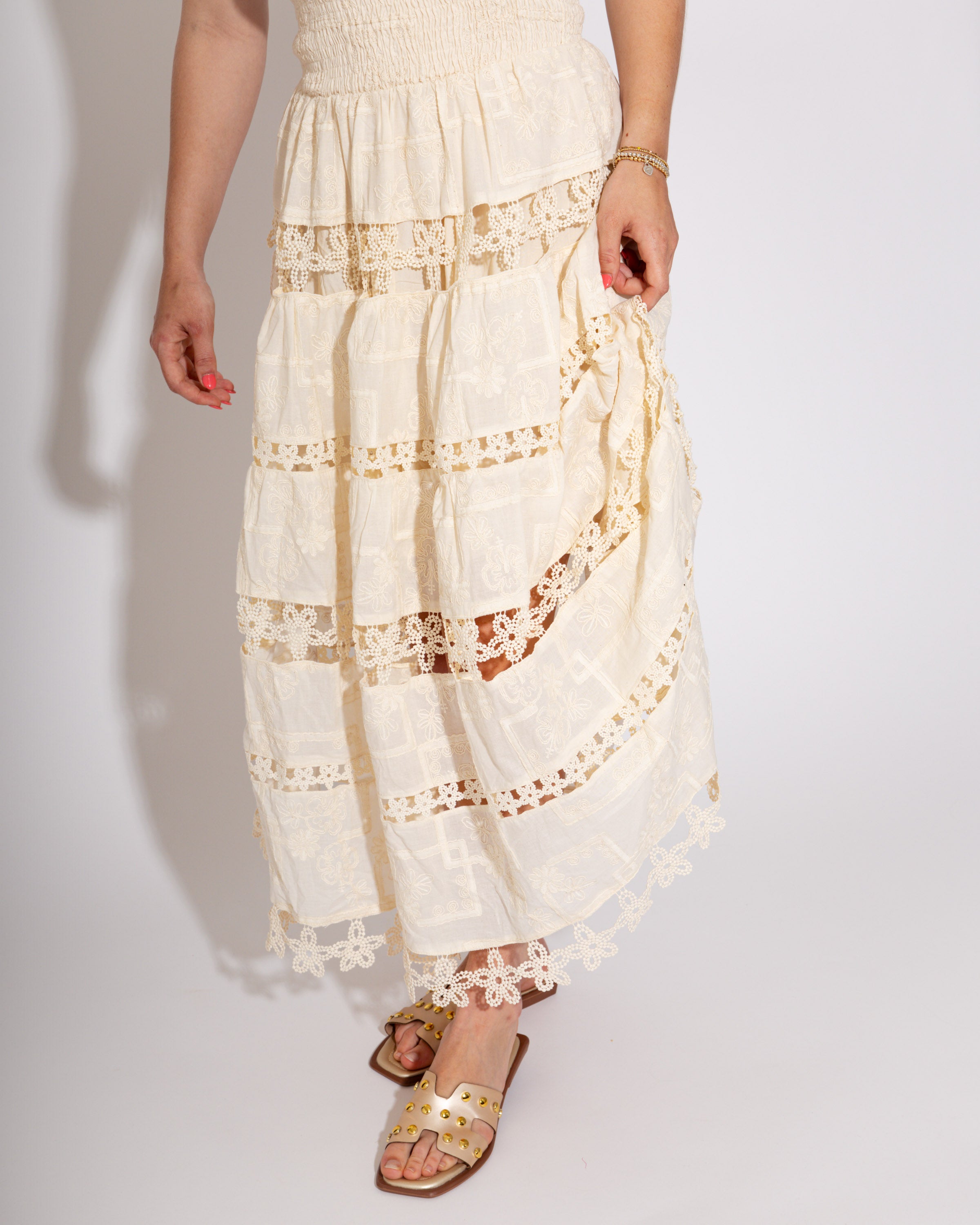 The Coastal Crochet Dress