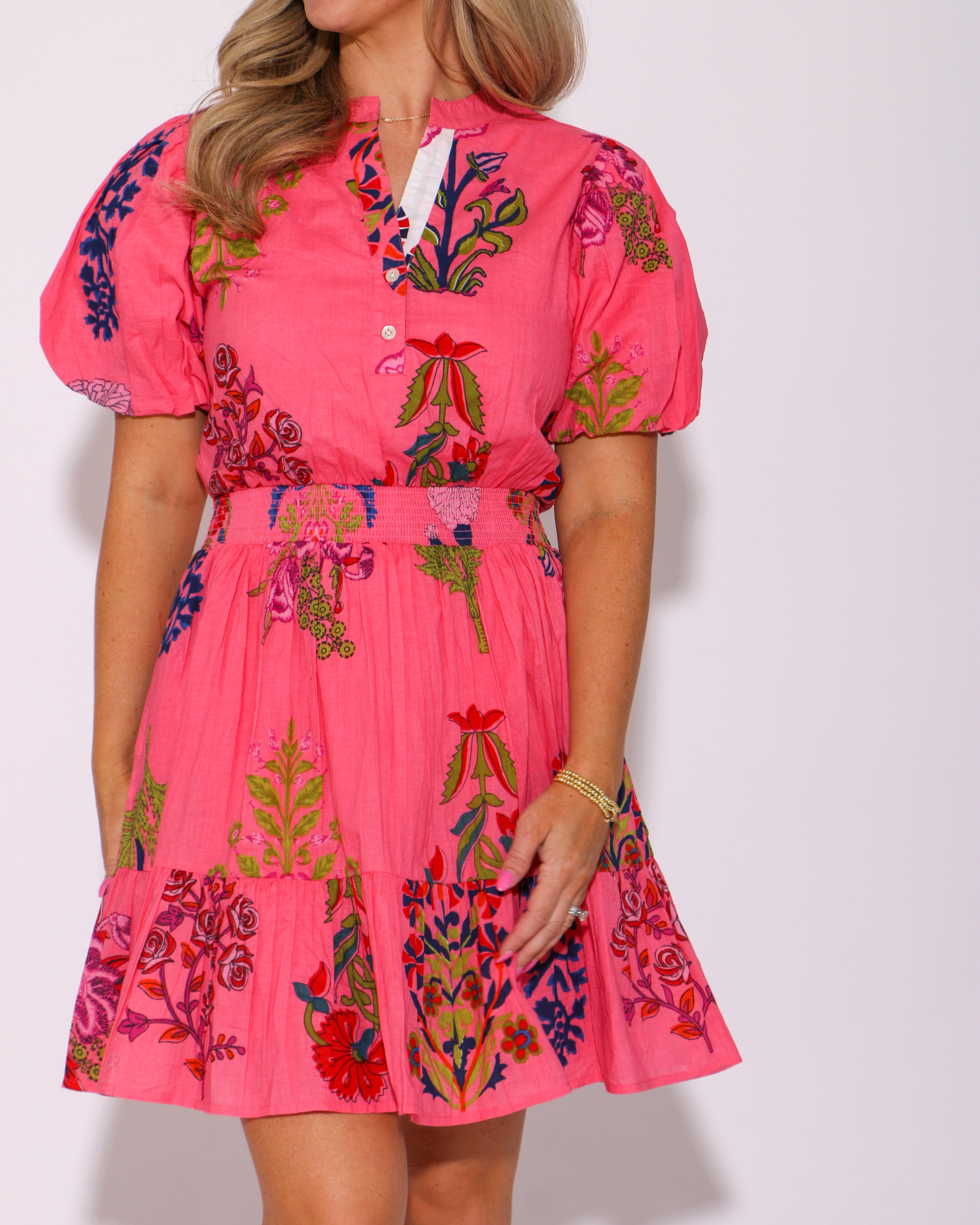 Pink Floral Daydream Dress