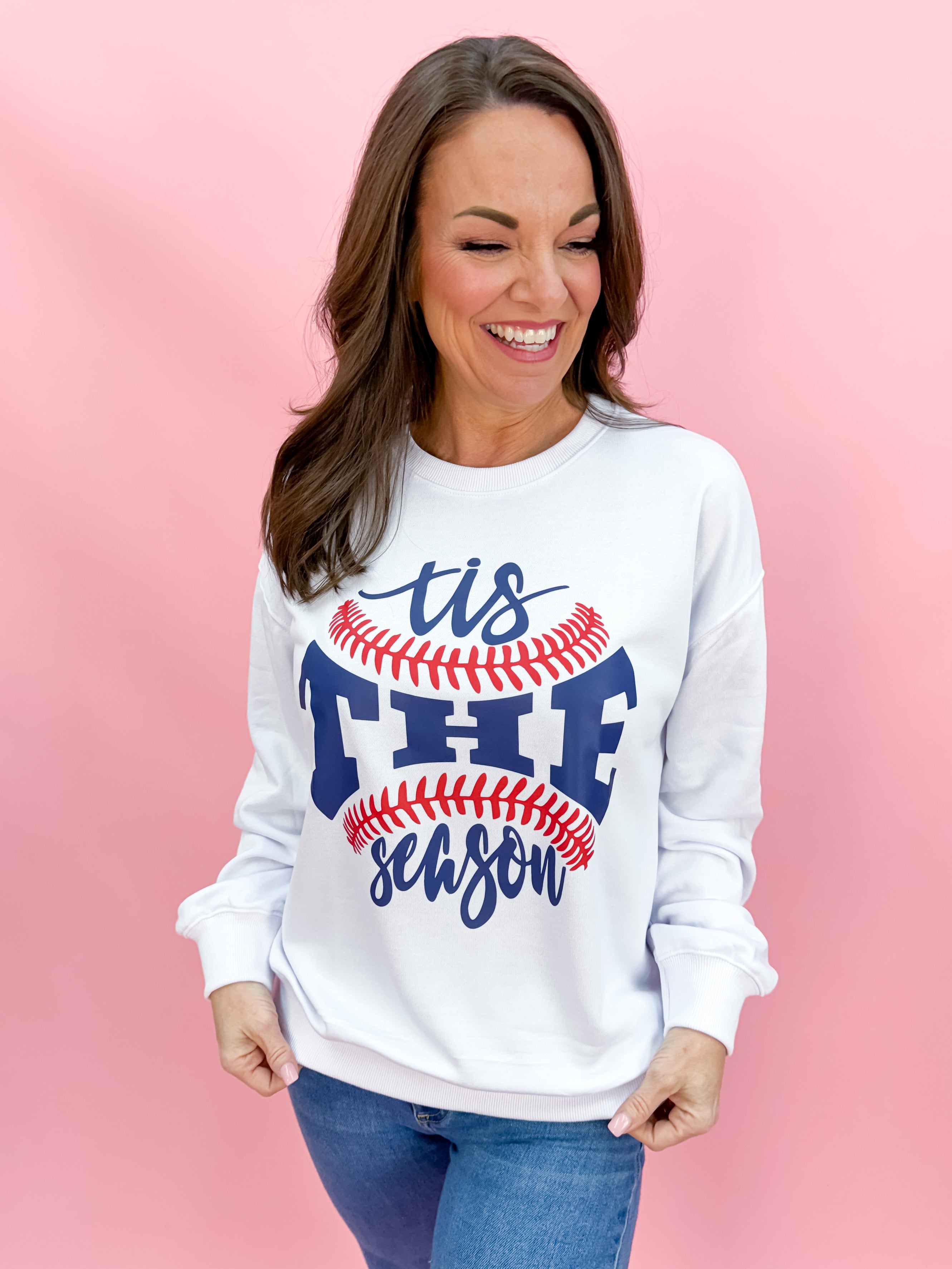 Tis The Season Baseball Sweatshirt