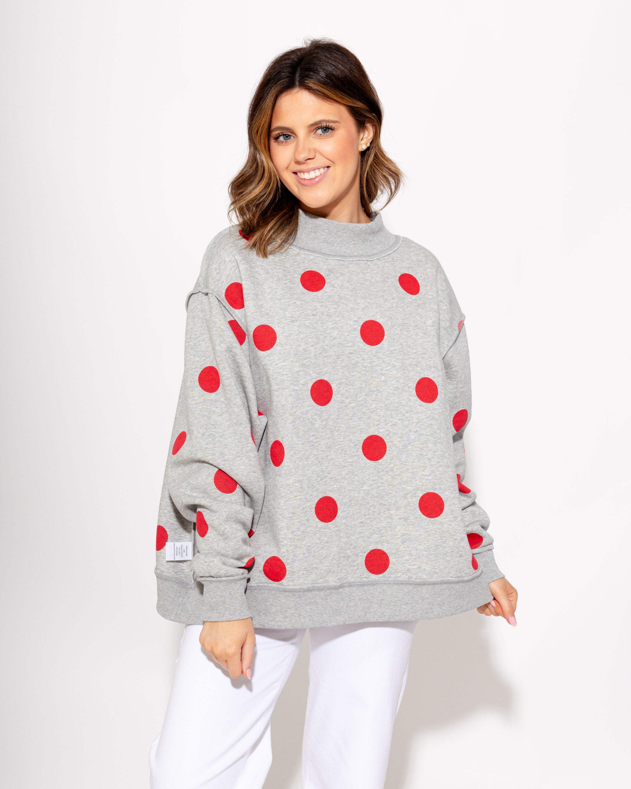 Play Ball 2-Sided Mock Sweatshirt