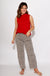 Vervet leopard barrel jeans styled with a top, boutique outfit at Gaudie & Co