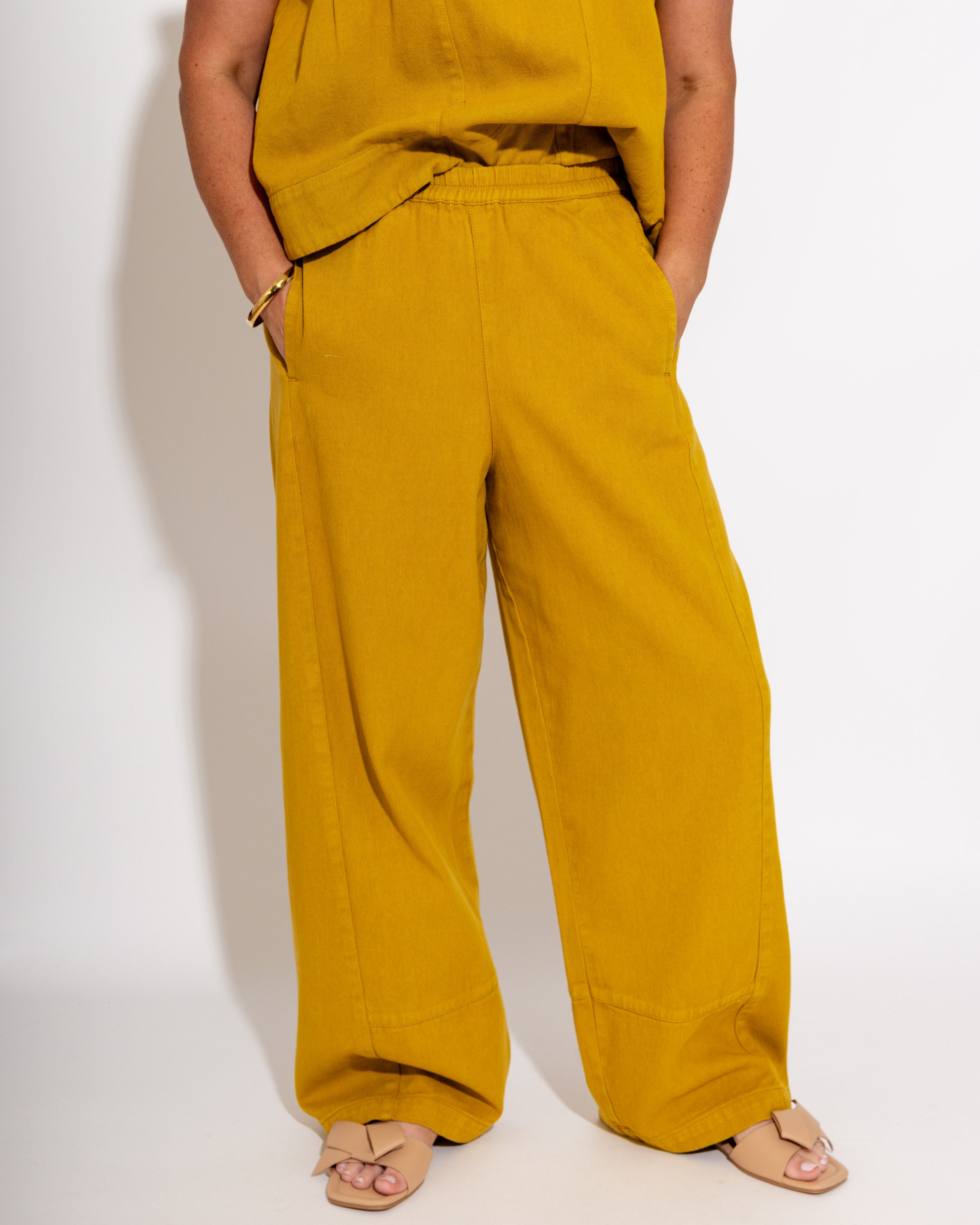 Ivy Jane | Barrel Pant in Ochre