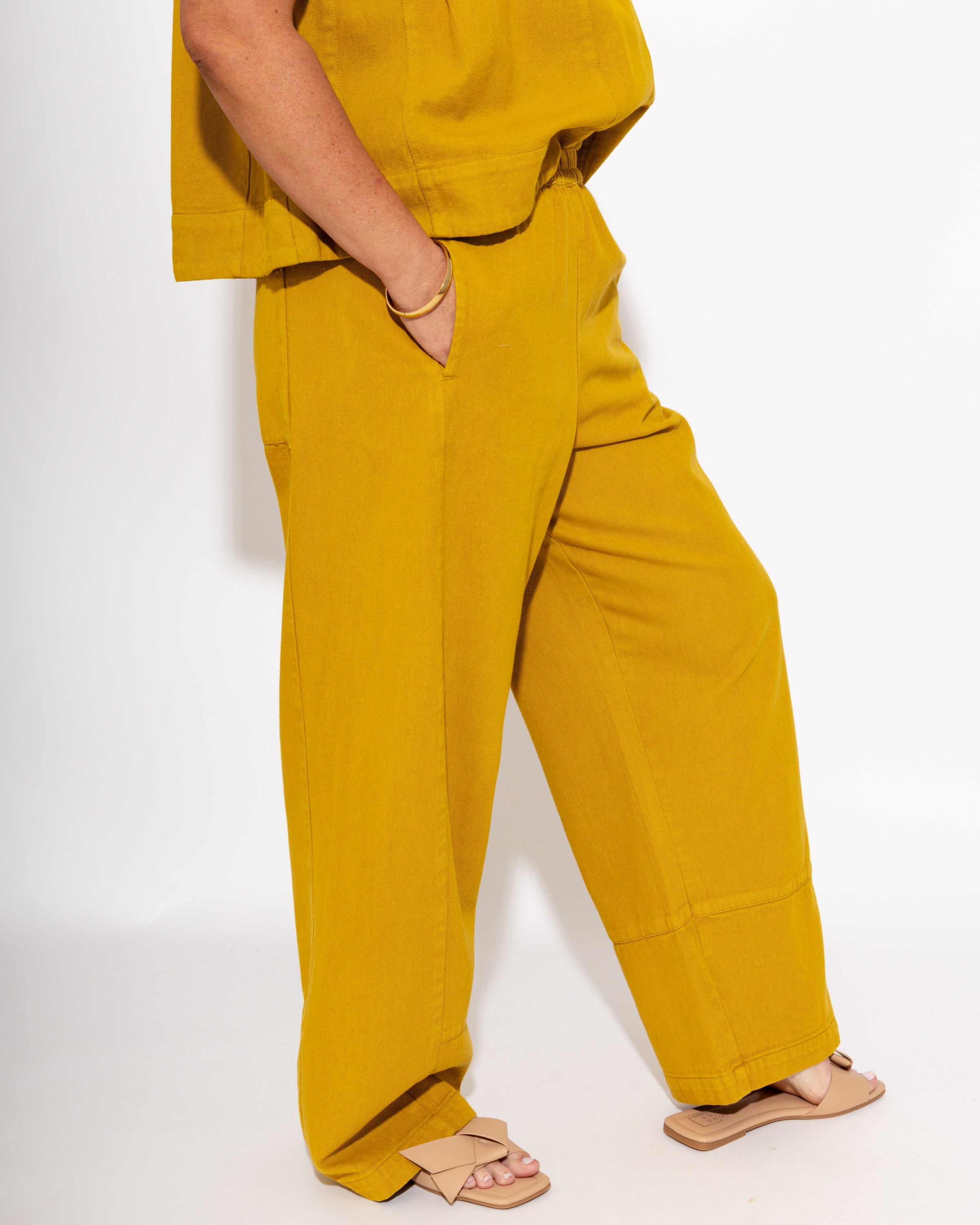 Ivy Jane | Barrel Pant in Ochre