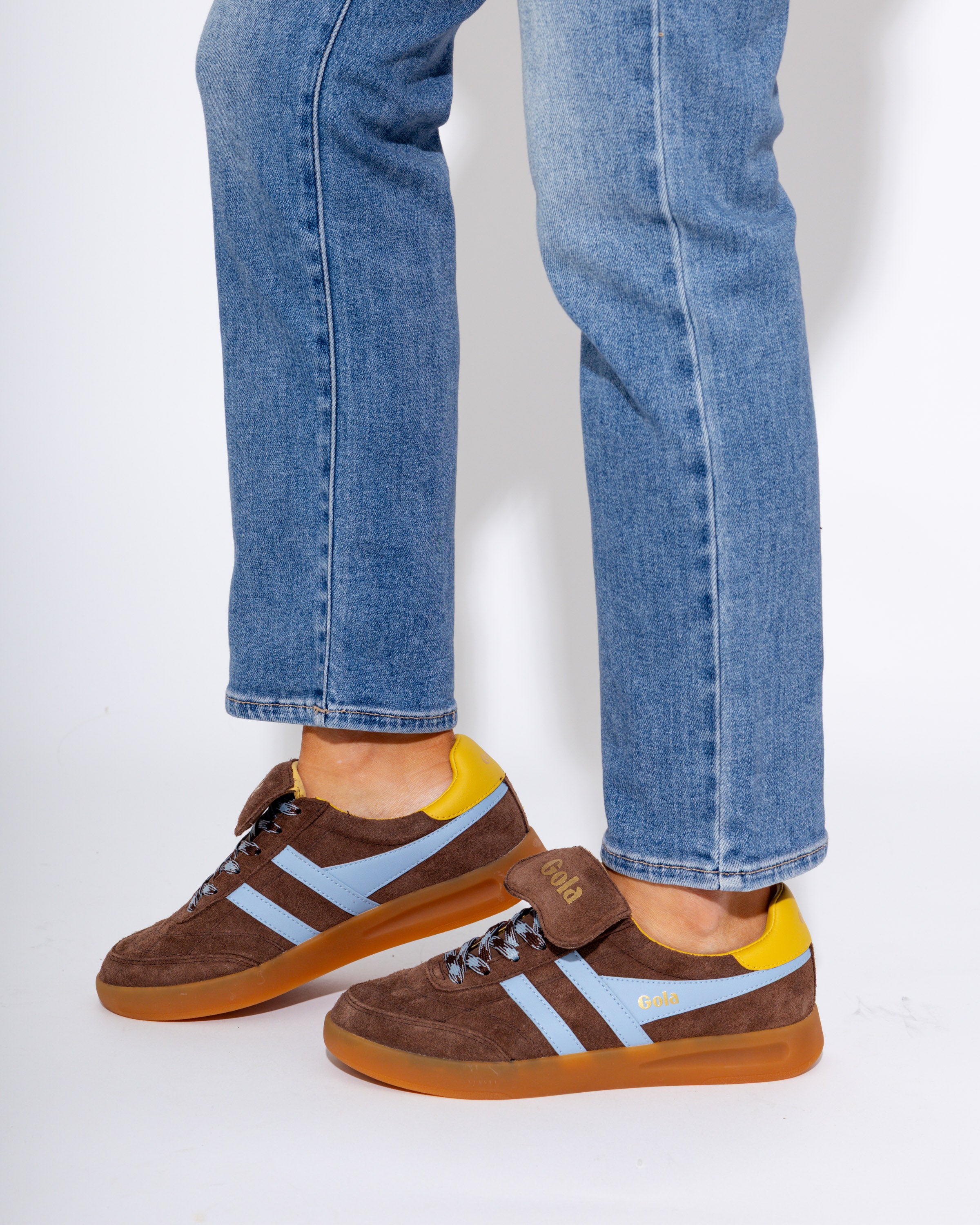 Gola Stadia 86 in Brown/Air/Pollen/Gum