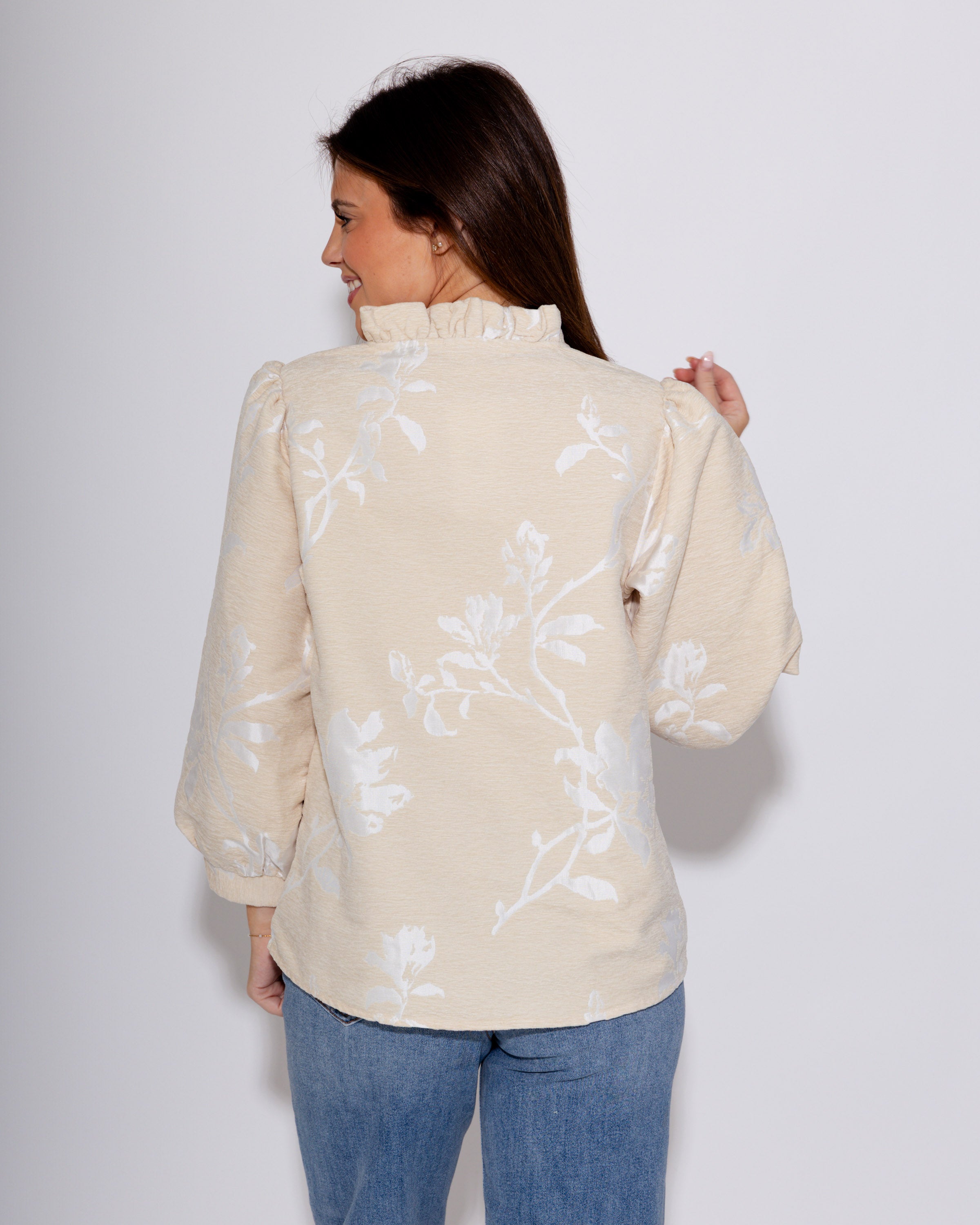 The Garden Jacquard Top