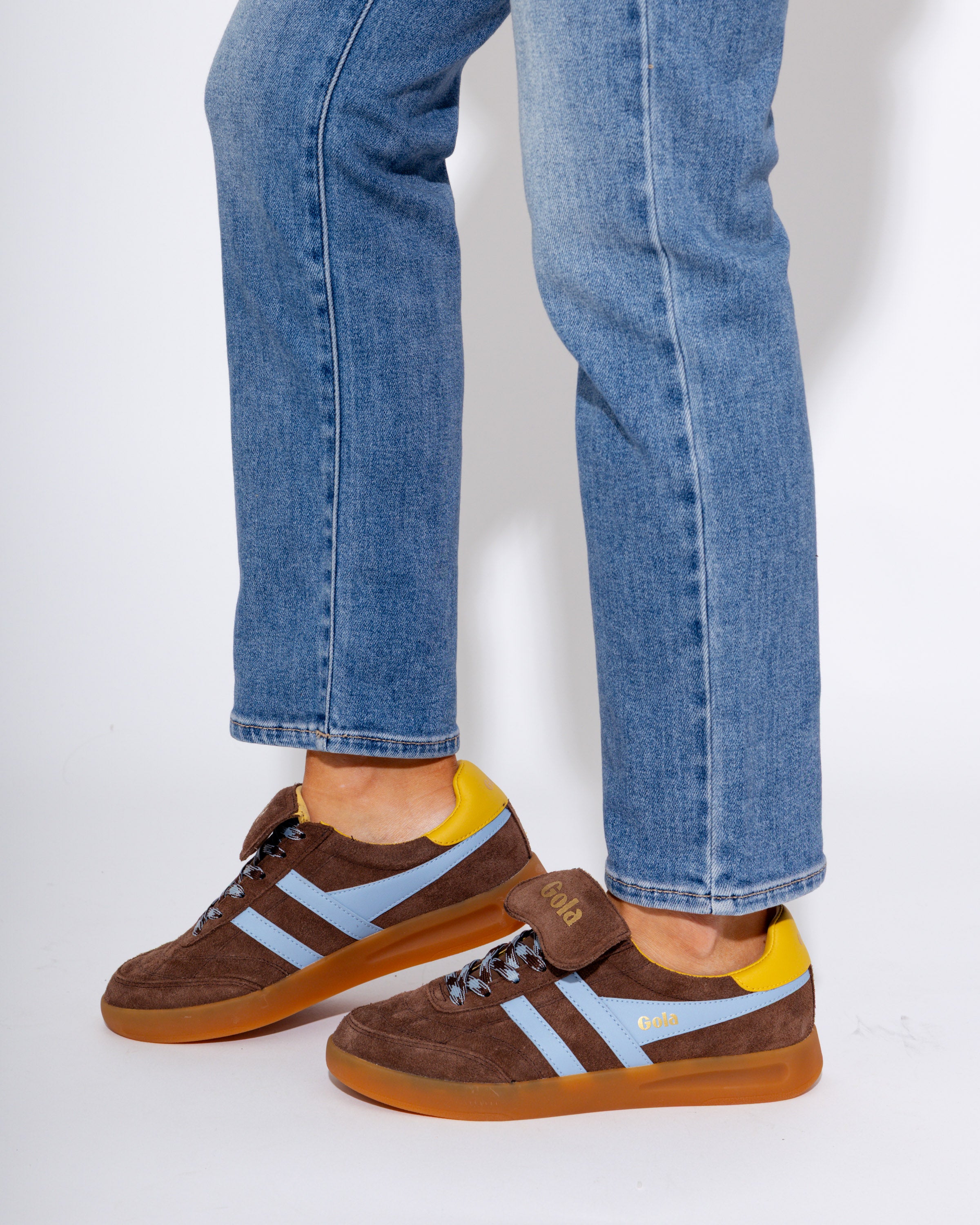 Gola Stadia 86 in Brown/Air/Pollen/Gum