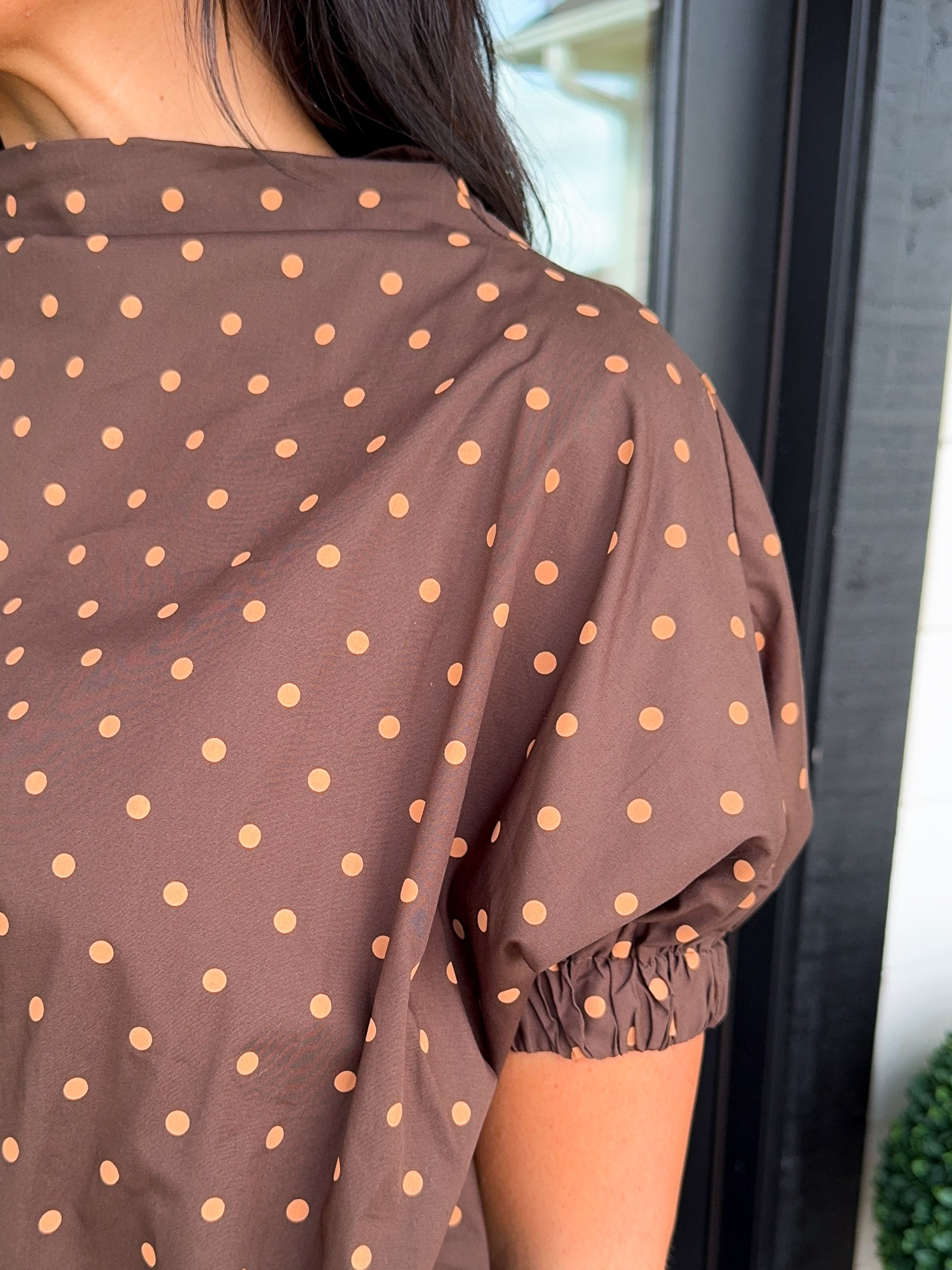Gold Dot Darling Top