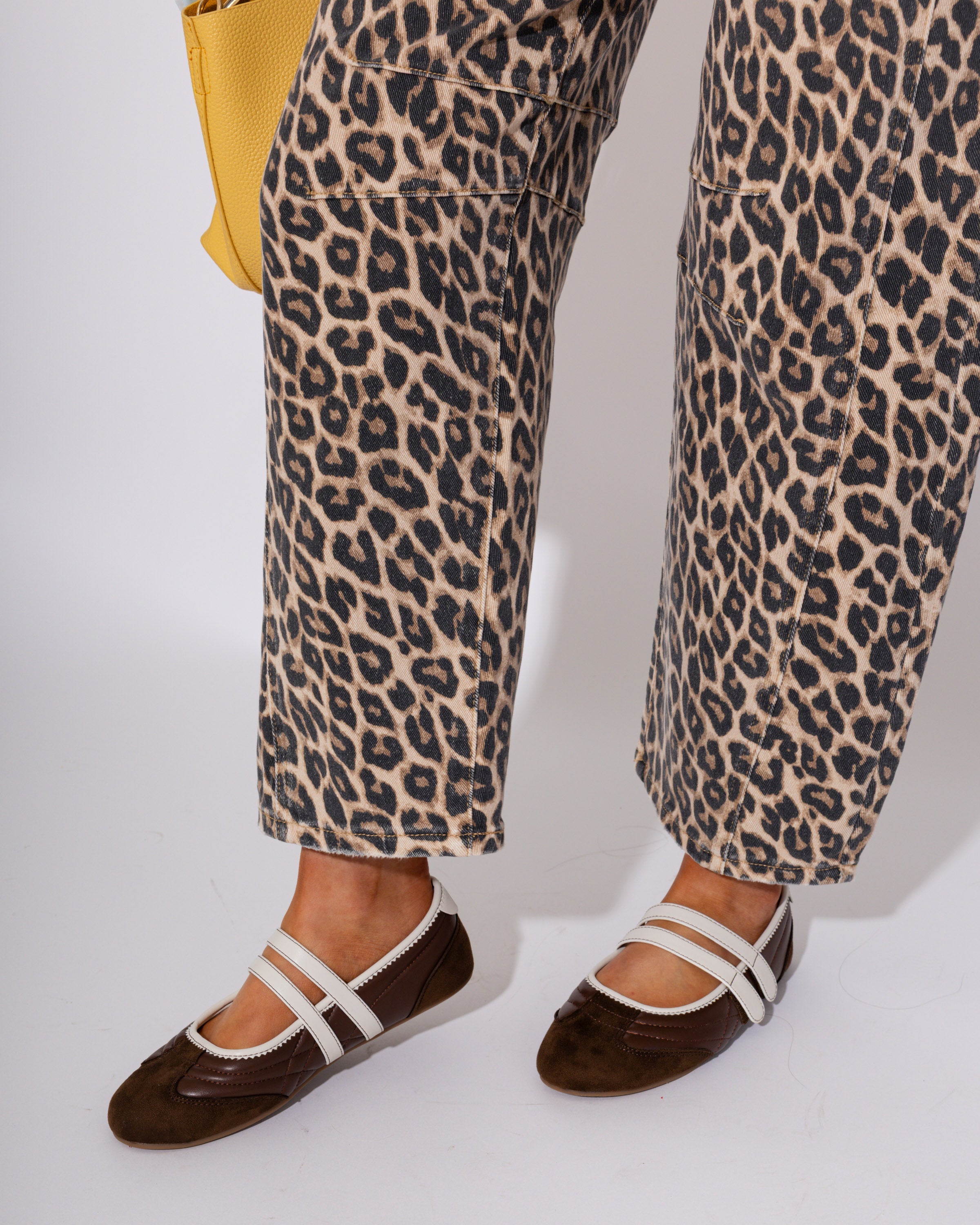 Salome "Sneakerina" Flat in Brown