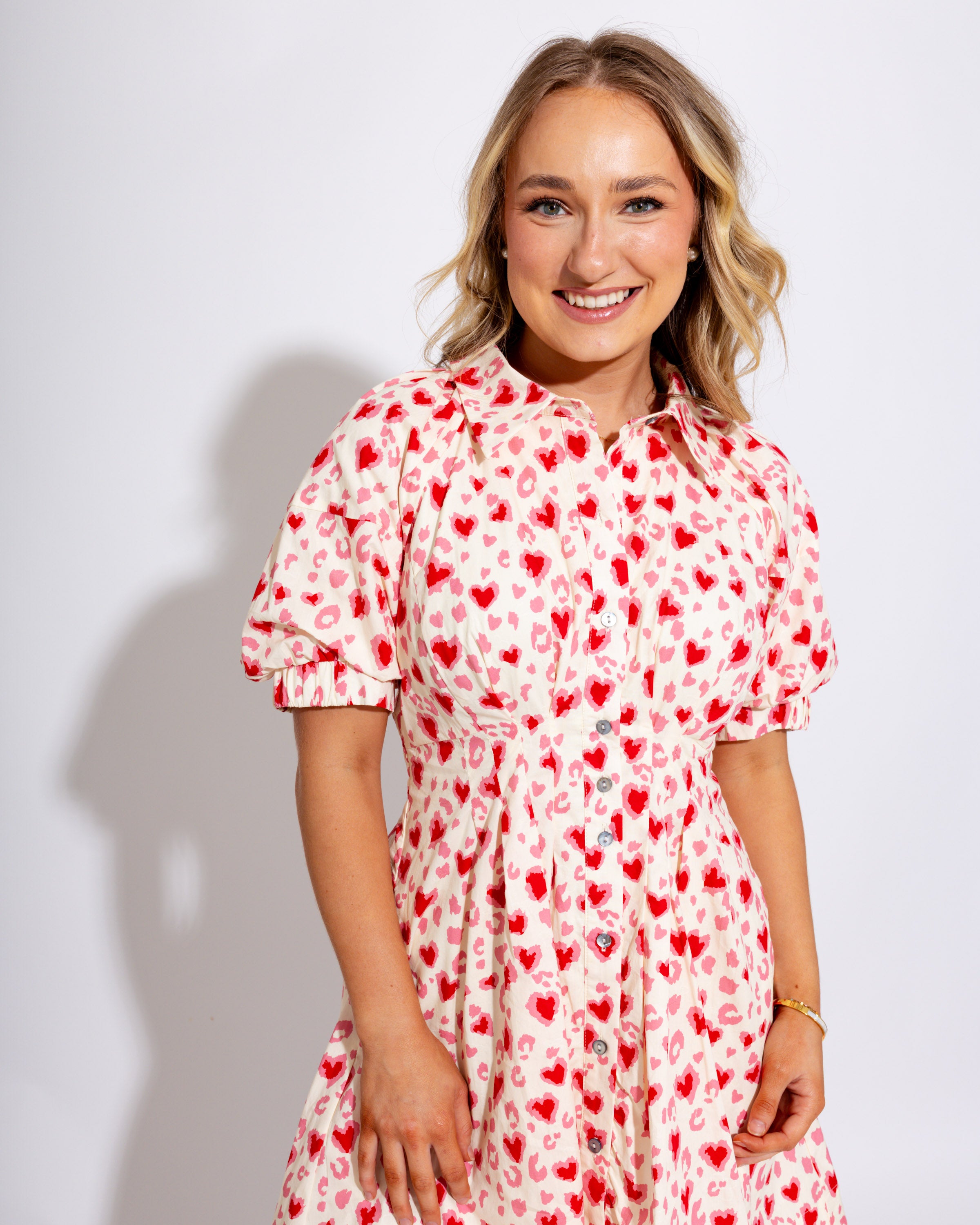 Romantic Heart Mini Dress