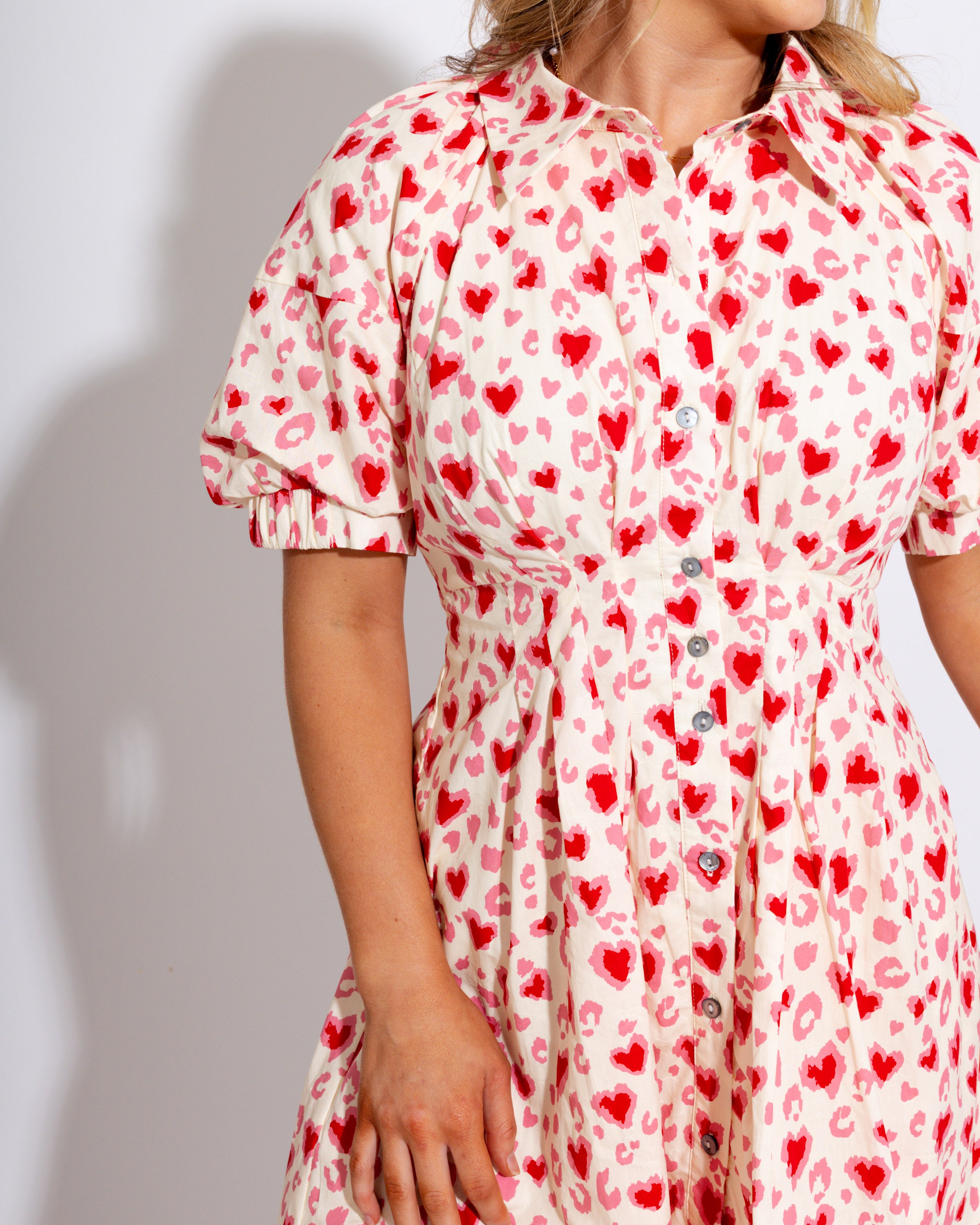 Romantic Heart Mini Dress